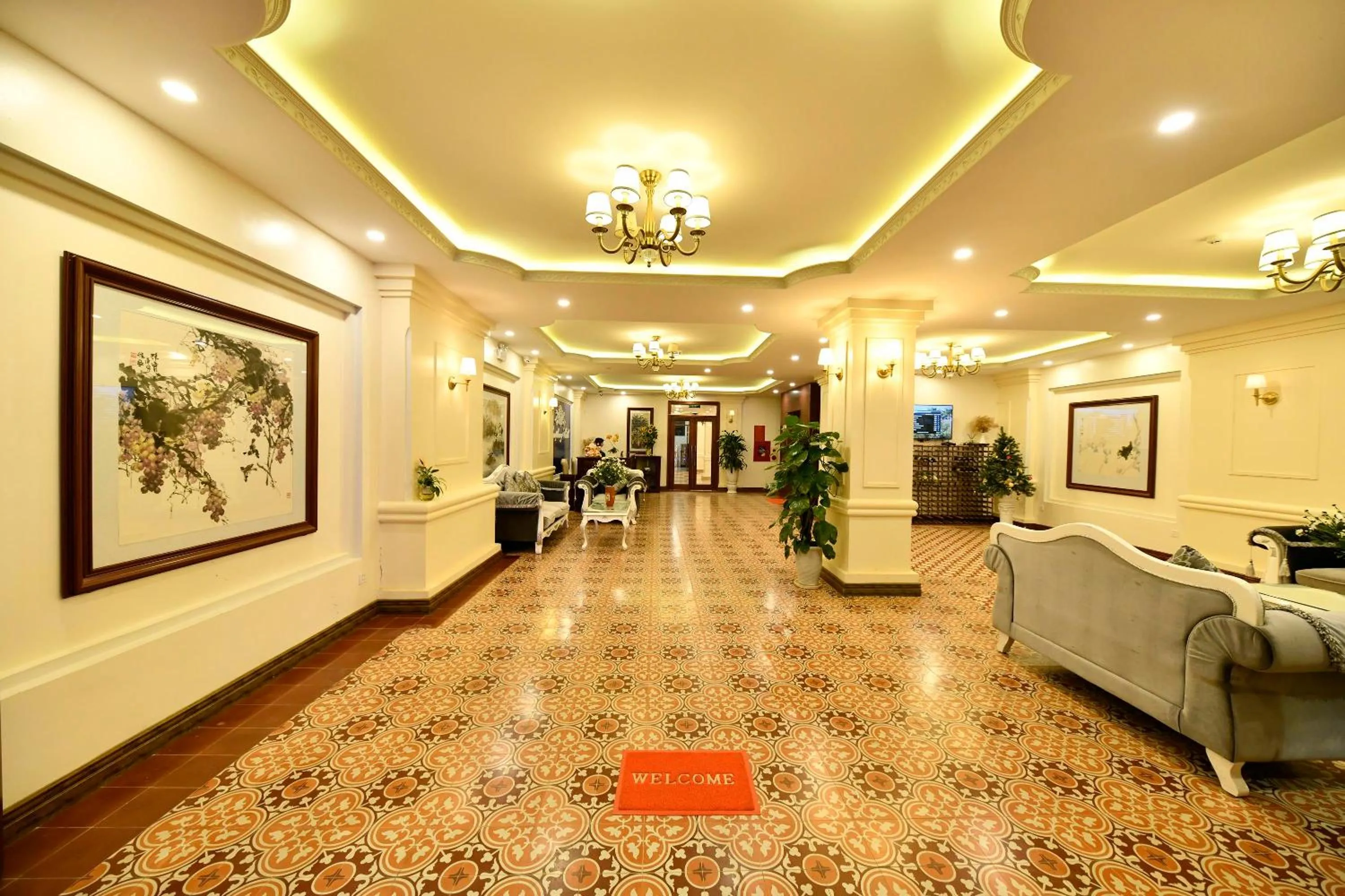 Lobby or reception in Sapa Symphony Hotel