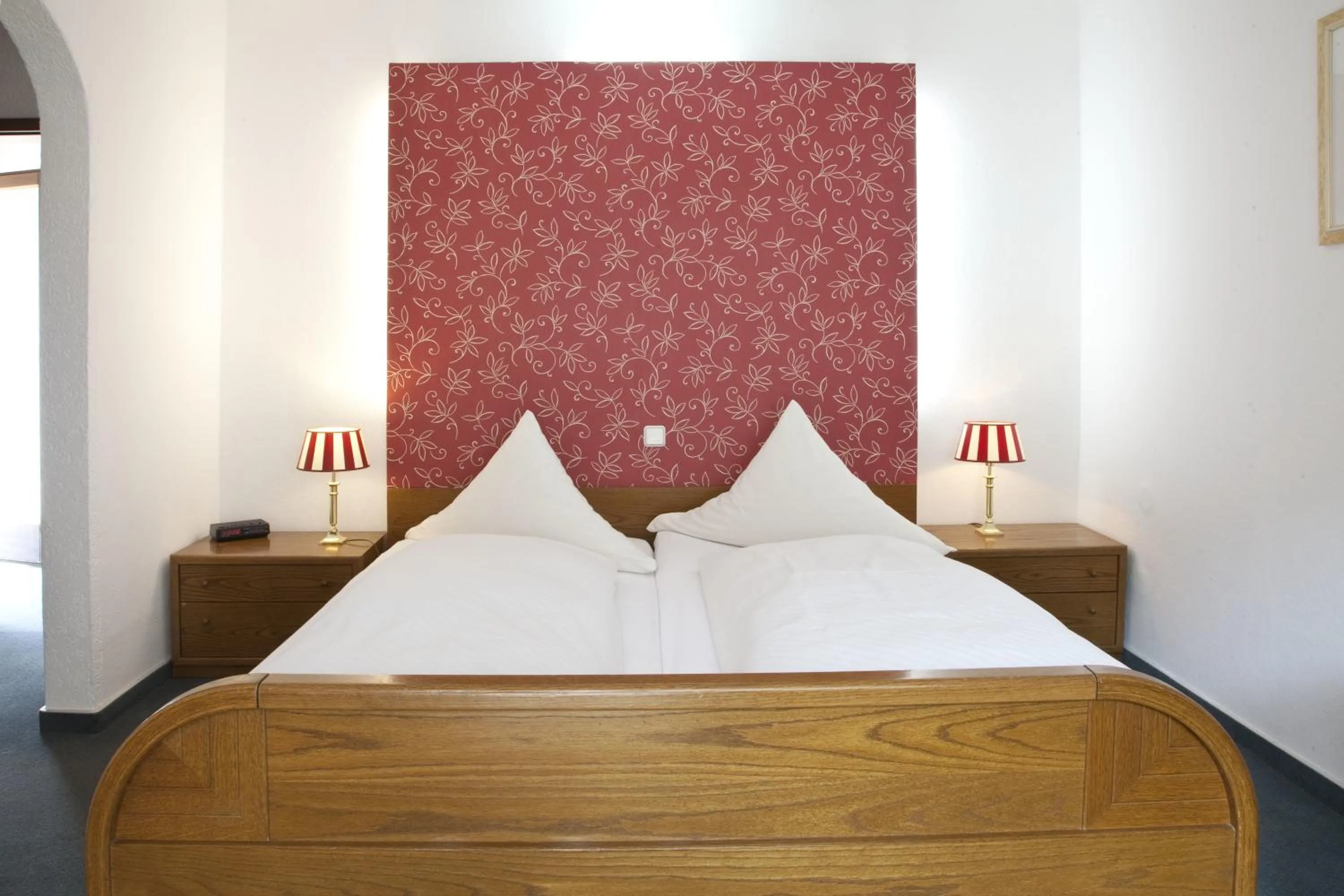 Photo of the whole room, Bed in Bio-Hotel Upländer Hof