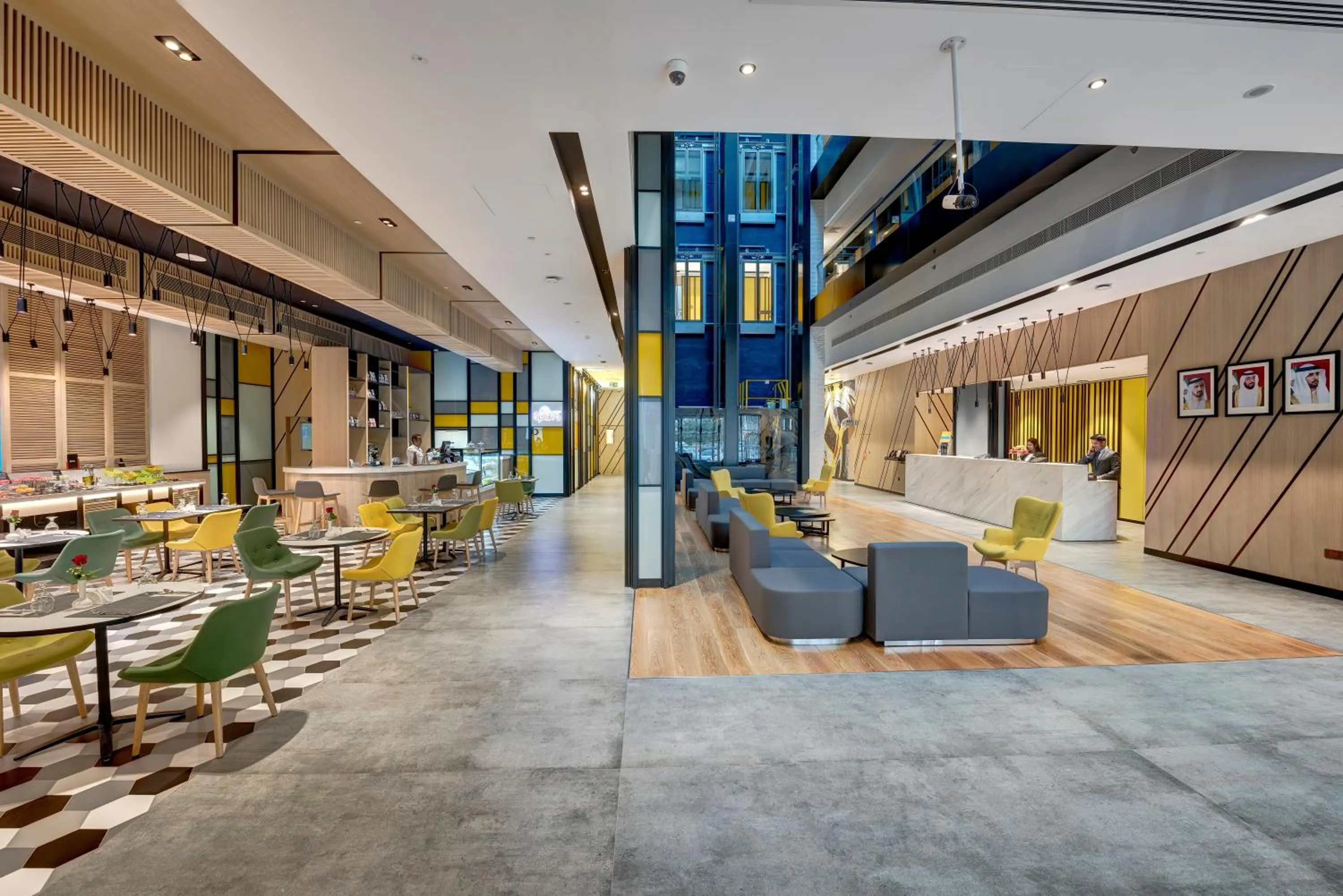 Lobby or reception in URBAN Al Khoory Hotel