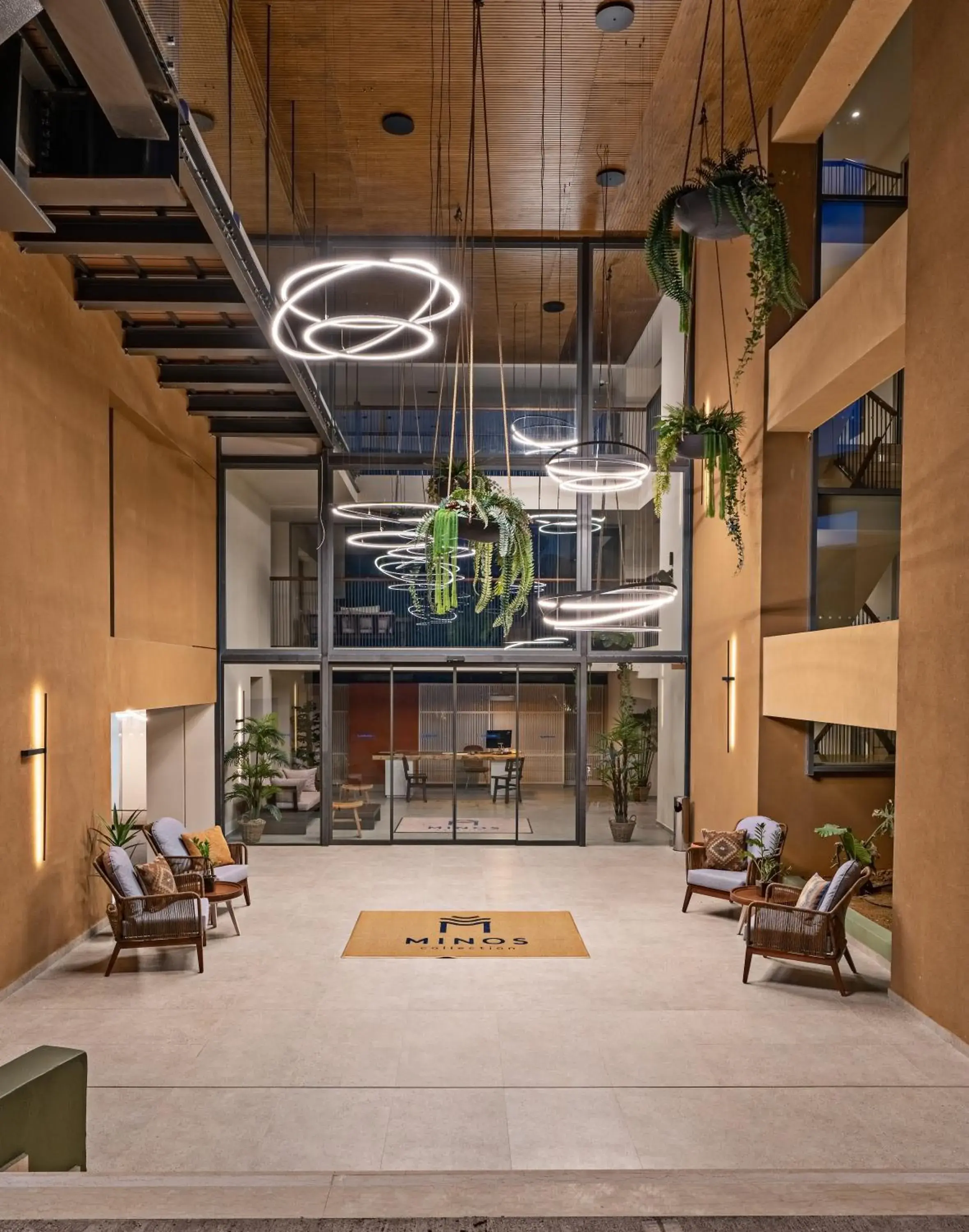 Lobby or reception in Minos Ambassador Suites & Spa - Adults only Lobby or reception in Minos Ambassador Suites & Spa - Adults only