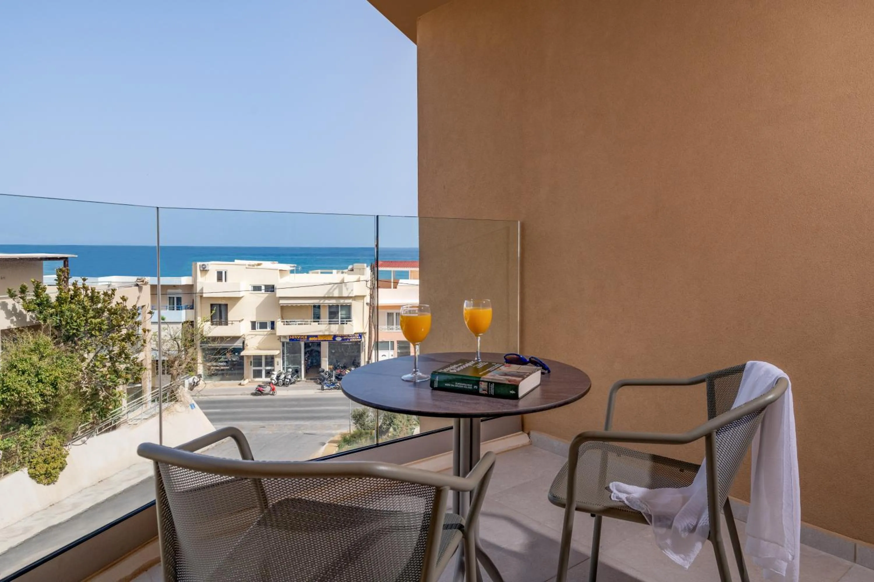Patio in Minos Ambassador Suites & Spa - Adults only
