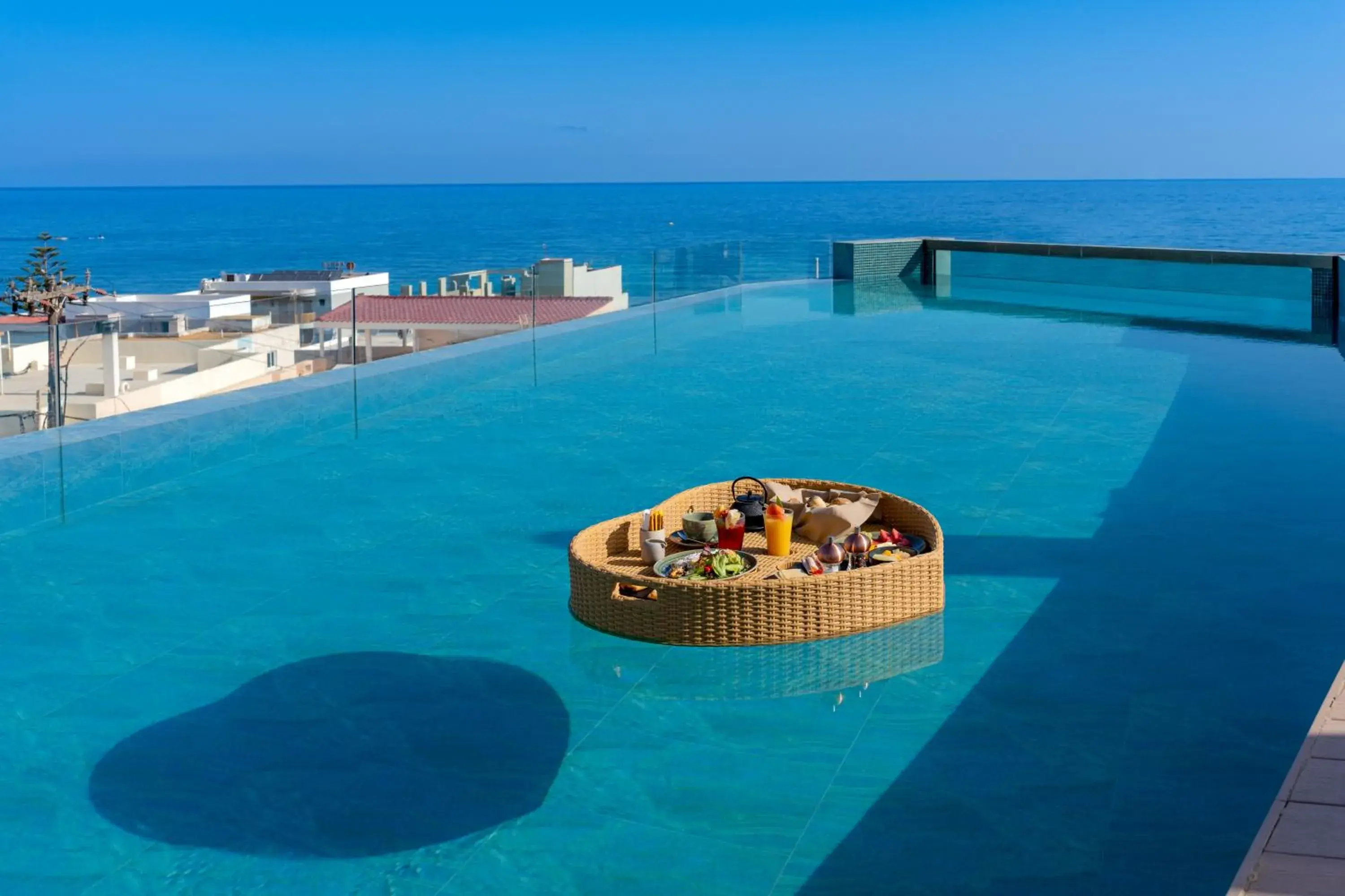Swimming pool in Minos Ambassador Suites & Spa - Adults only Swimming pool in Minos Ambassador Suites & Spa - Adults only