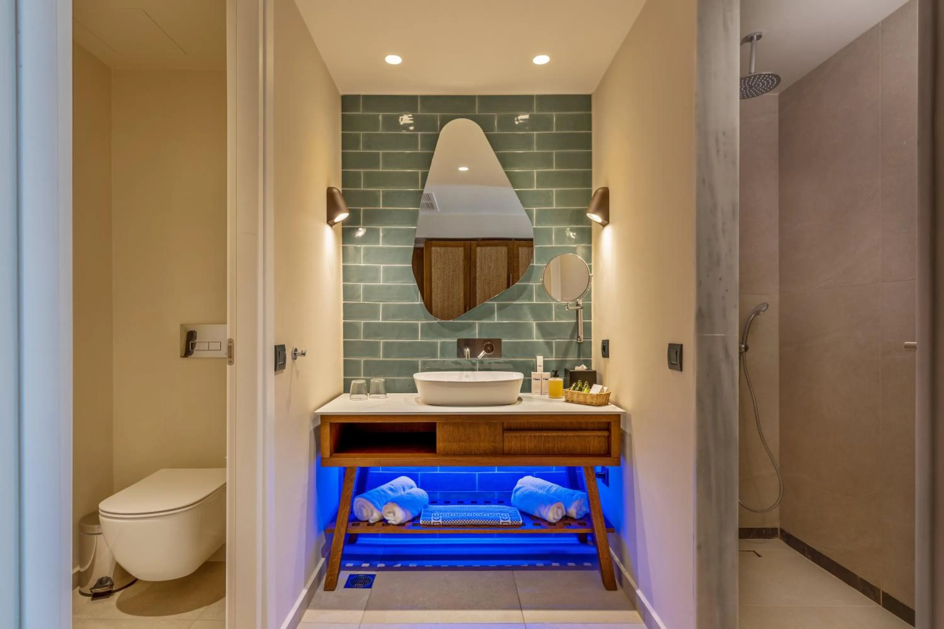 Bathroom in Minos Ambassador Suites & Spa - Adults only