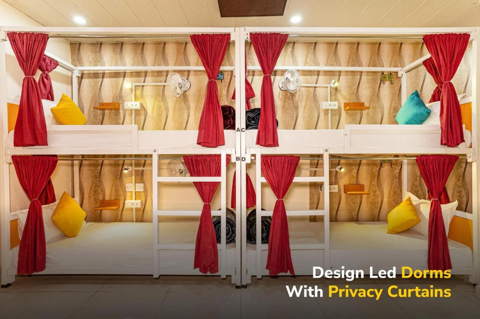 Bed in goSTOPS Amritsar, Chatiwind Gate