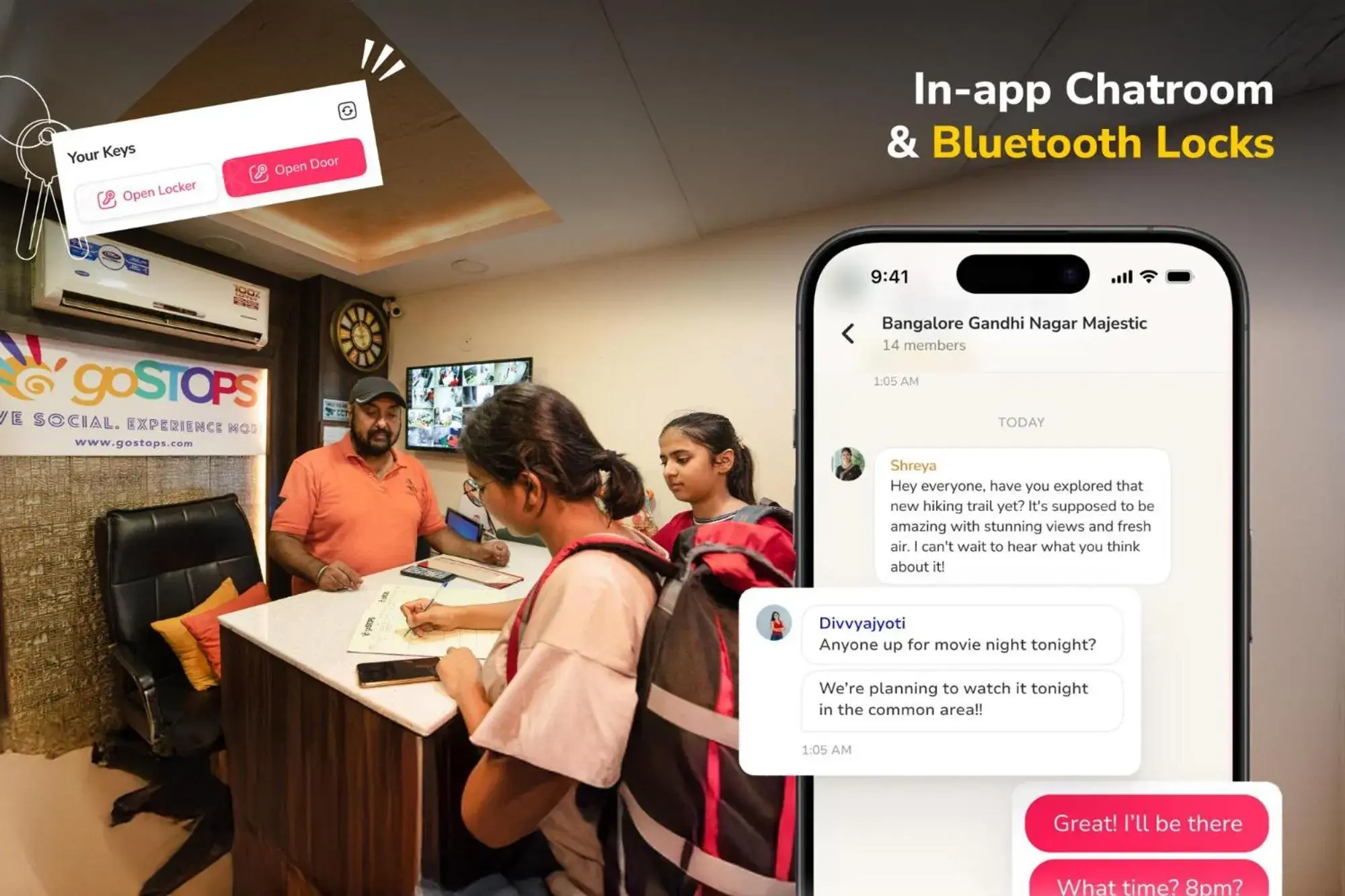 Lobby or reception in goSTOPS Amritsar, Chatiwind Gate Lobby or reception in goSTOPS Amritsar, Chatiwind Gate