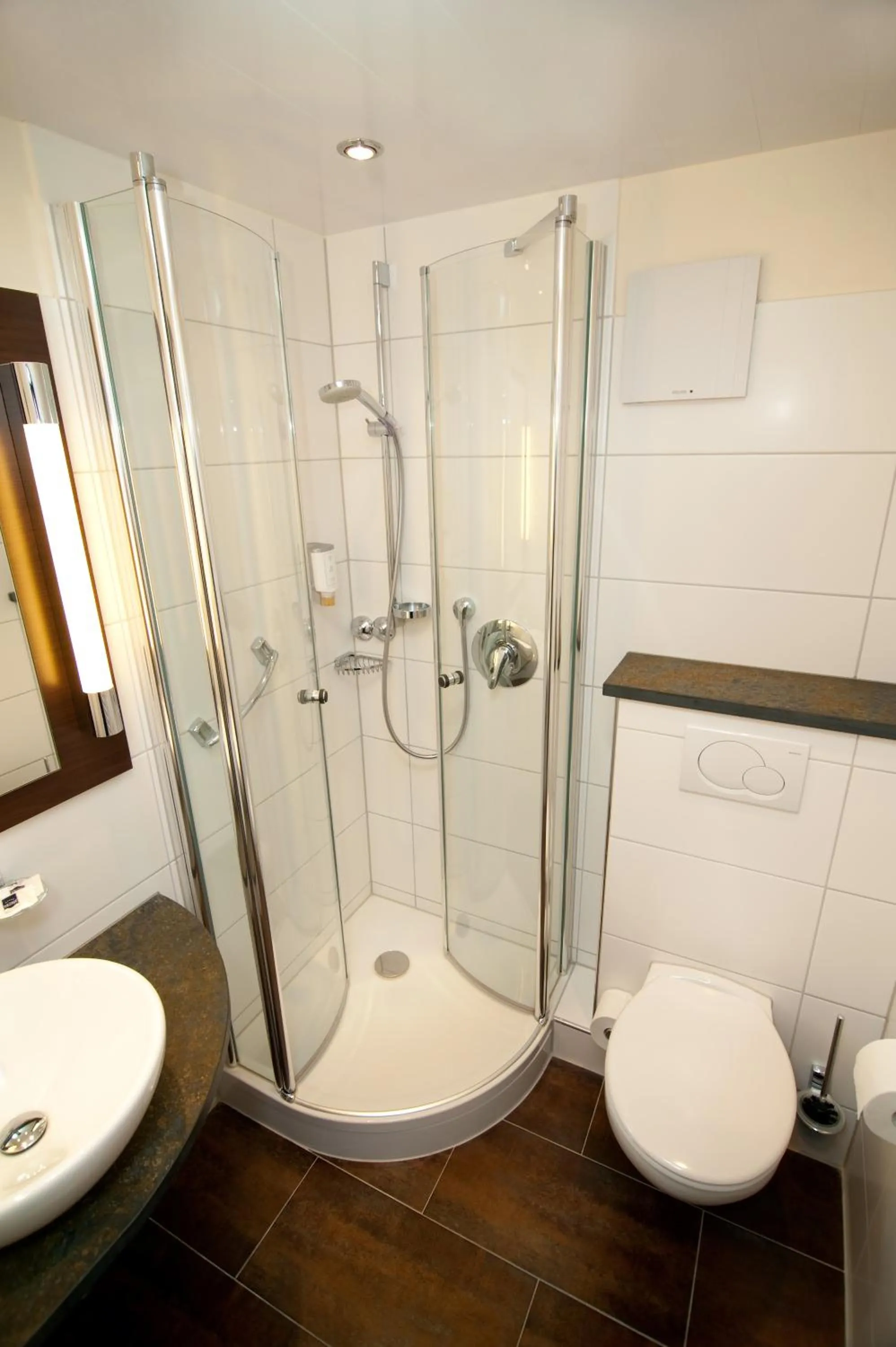 Bathroom in Hotel Restaurant Pollmanns