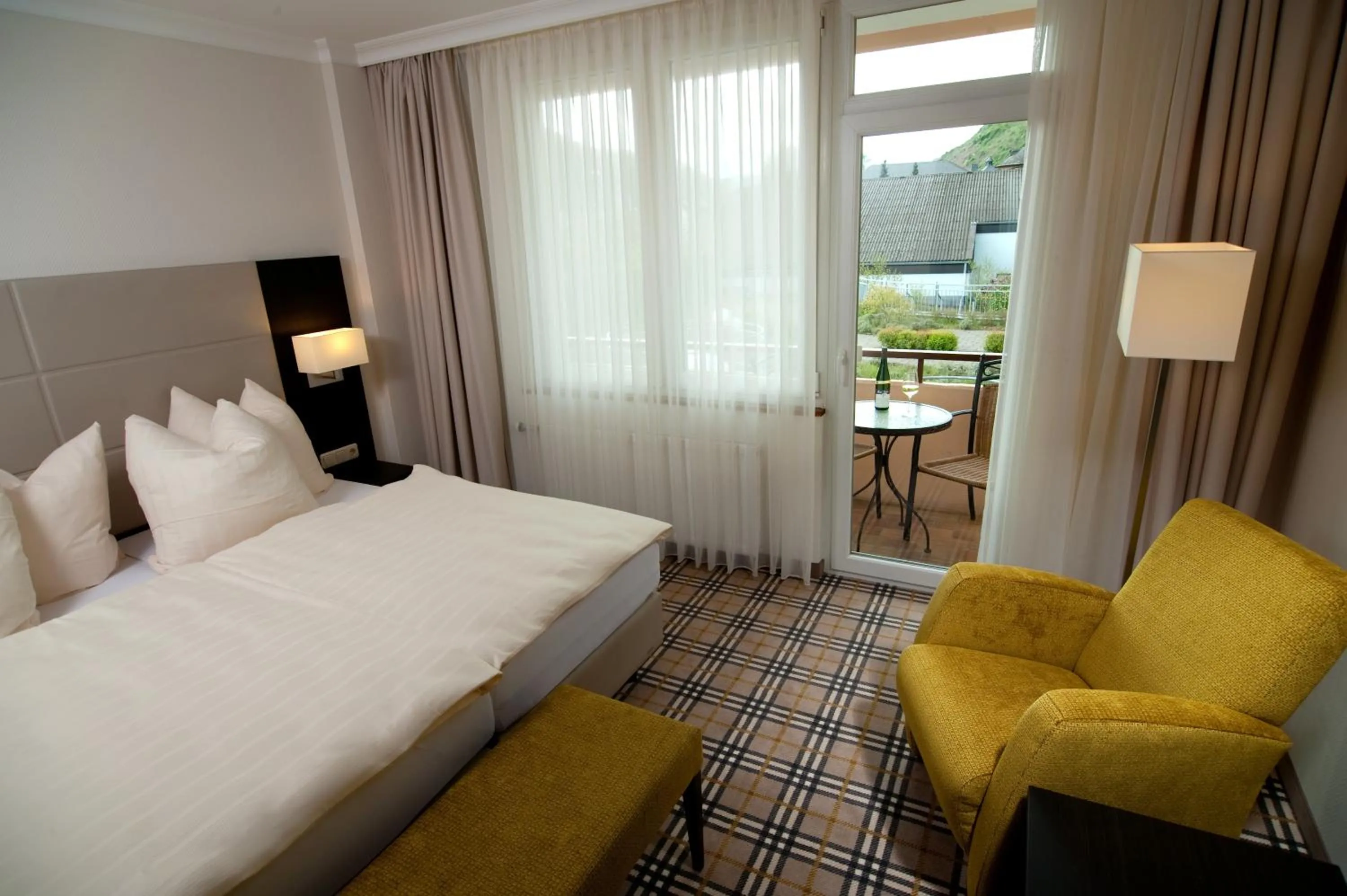 Photo of the whole room, Bed in Hotel Restaurant Pollmanns