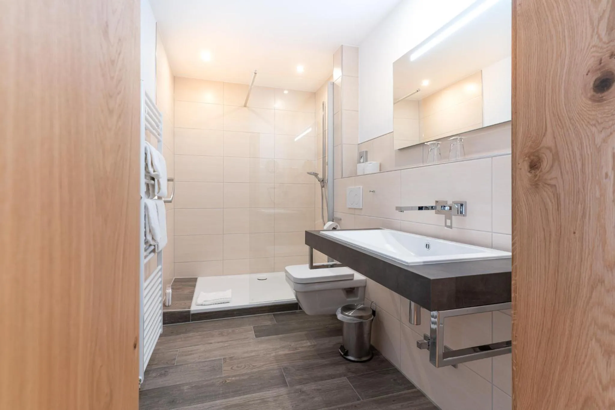 Shower in Hotel Restaurant Pollmanns