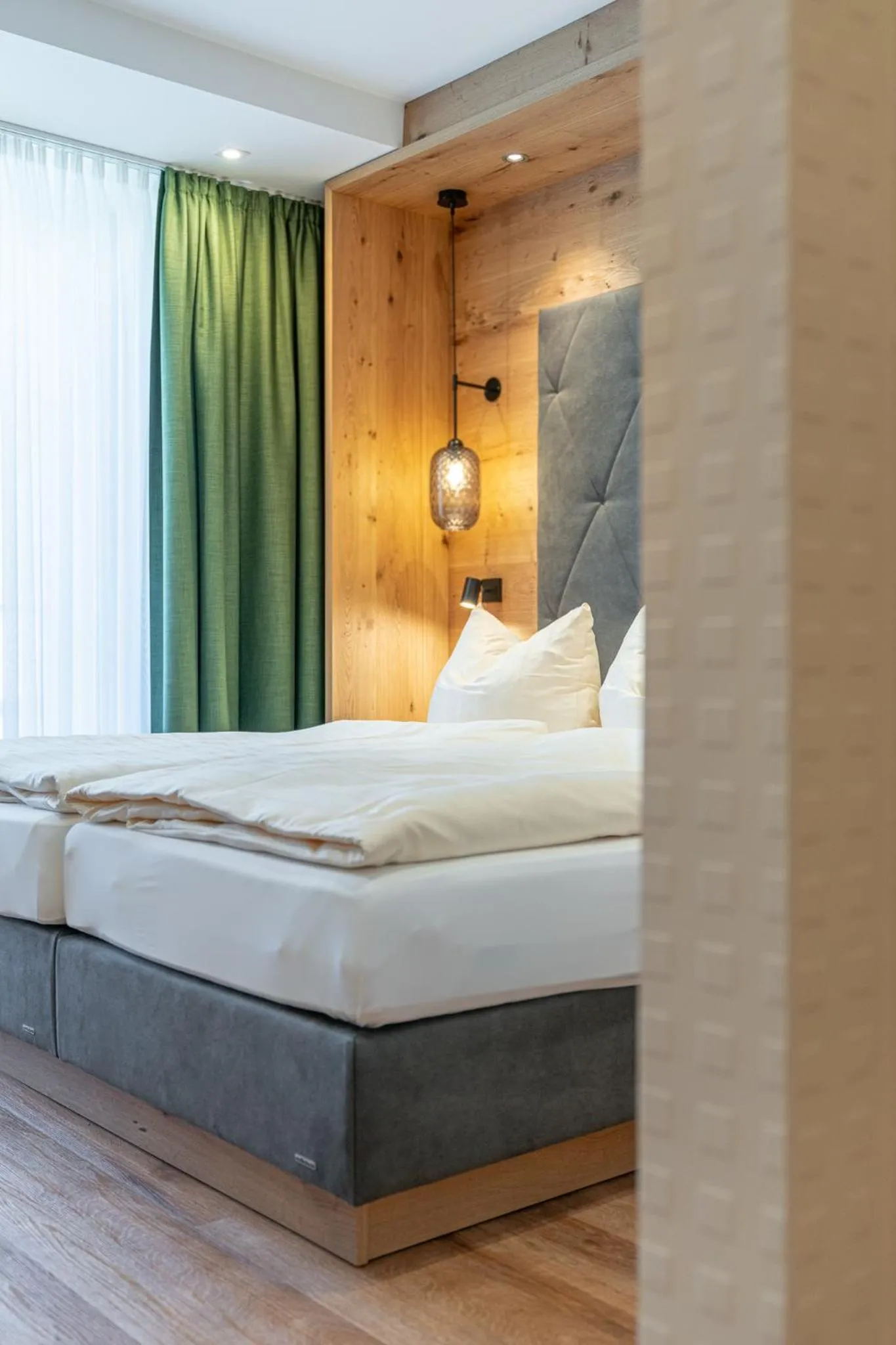 Bed in Hotel Restaurant Pollmanns