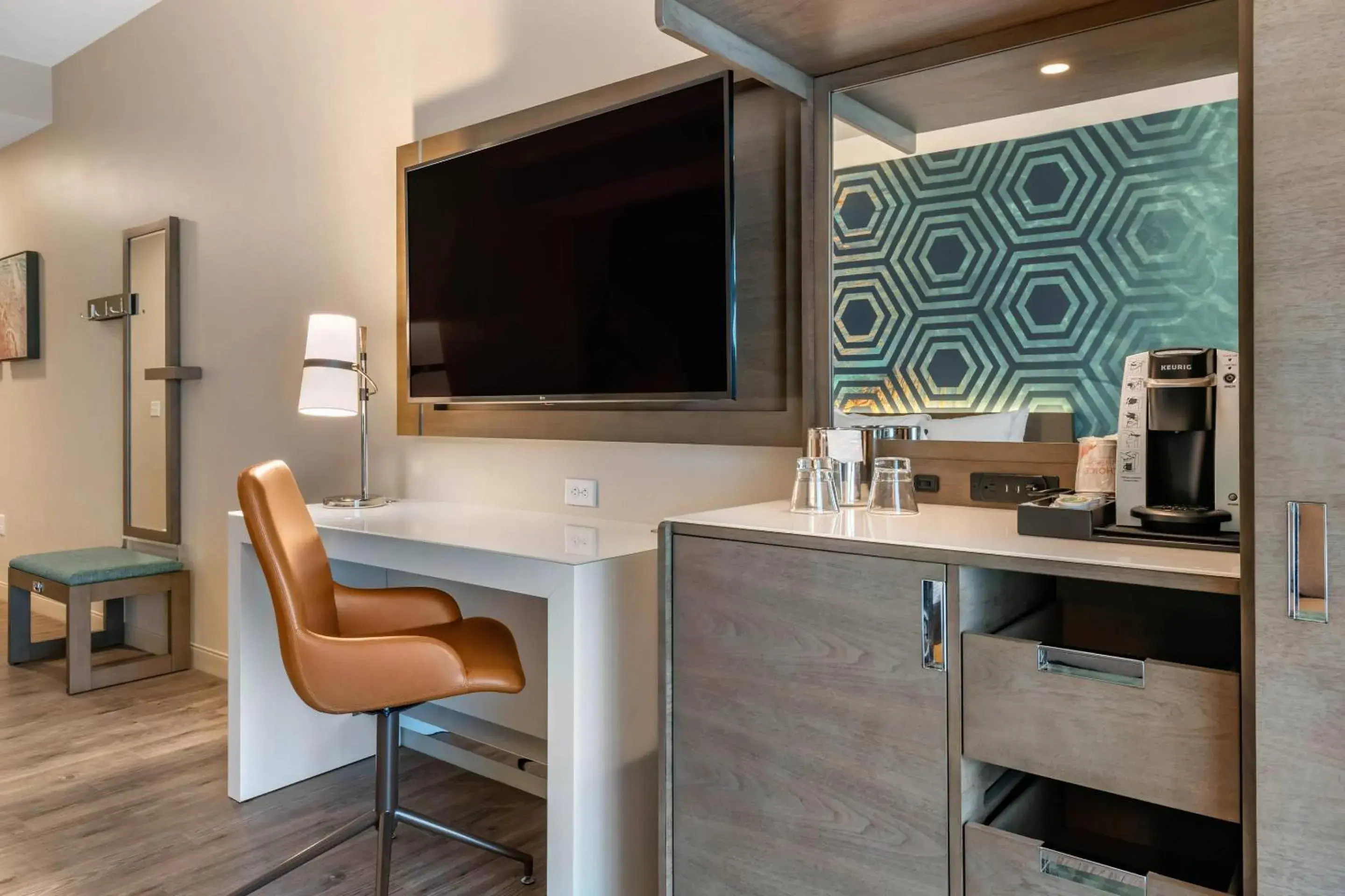 Bedroom in Cambria Hotel St Petersburg-Madeira Beach Marina Bedroom in Cambria Hotel St Petersburg-Madeira Beach Marina