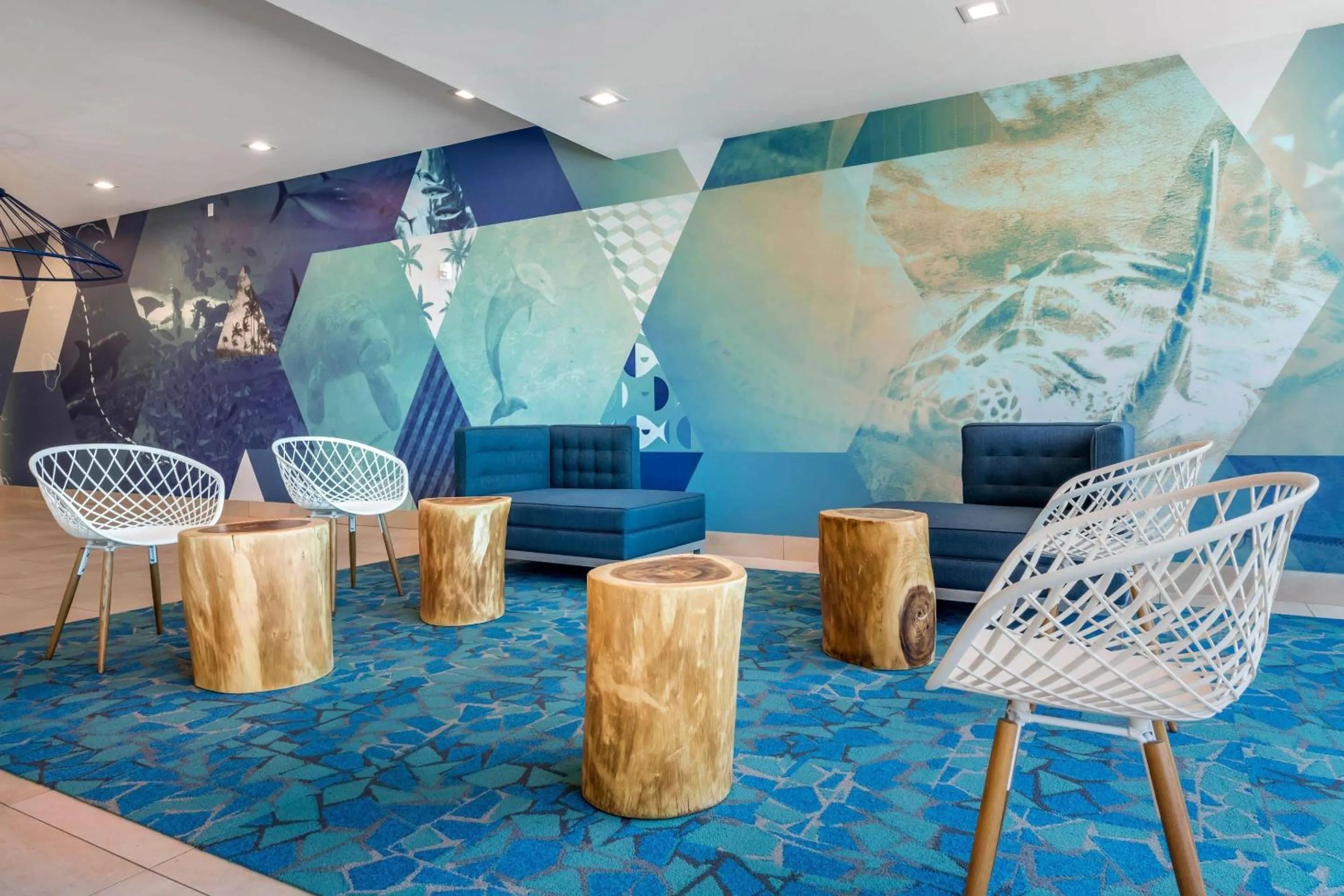 Lobby or reception in Cambria Hotel St Petersburg-Madeira Beach Marina