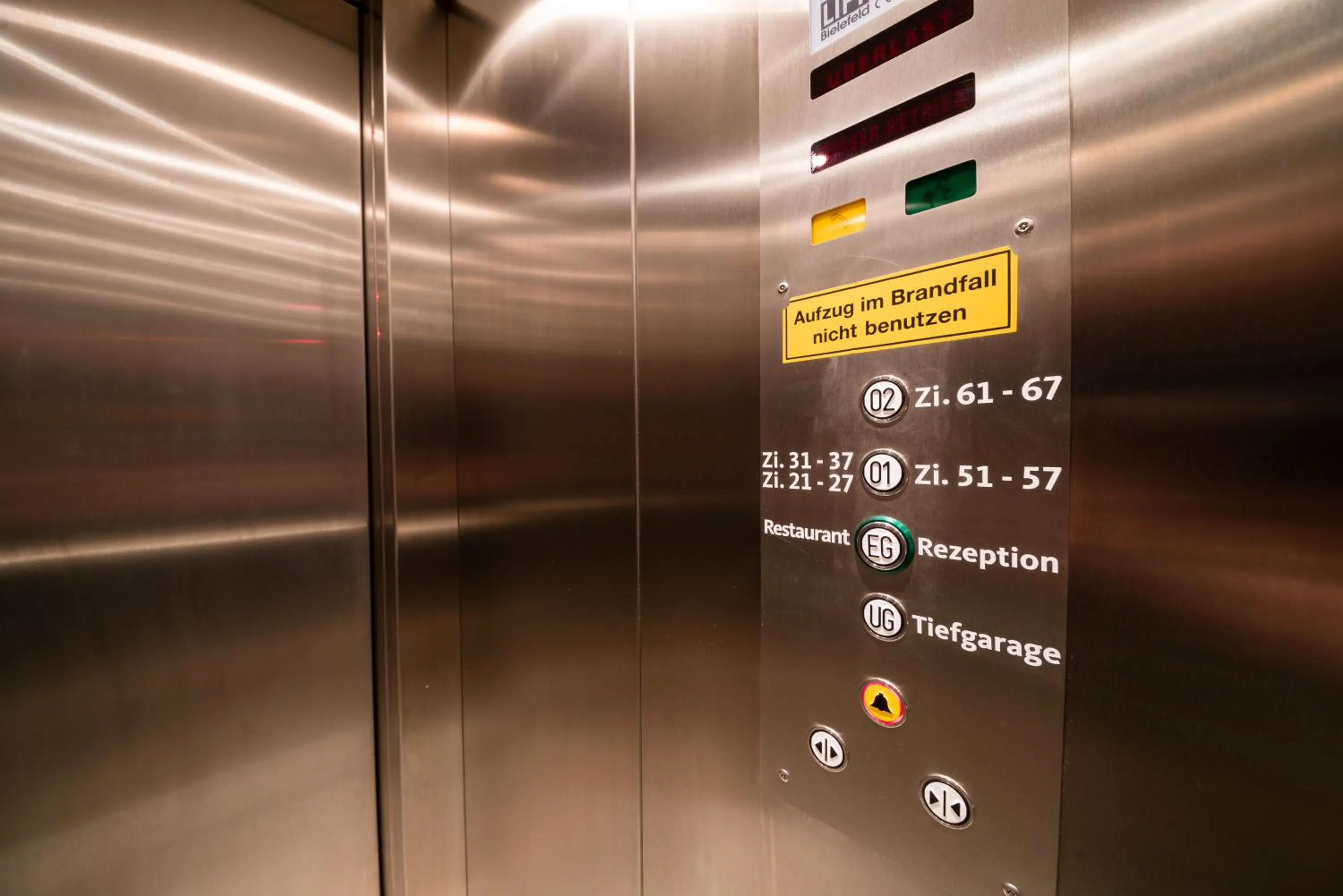 Decorative detail in Hotel Restaurant Vater Rhein