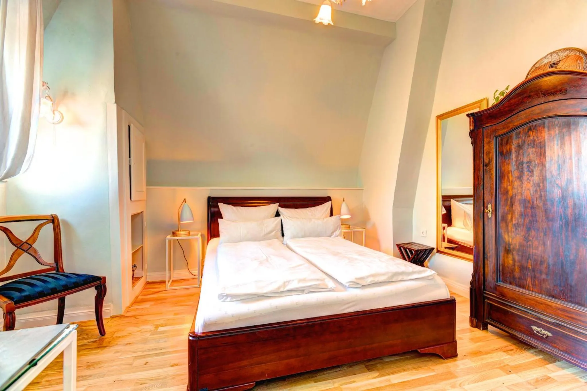 Bed in Hotel Villa Königsgarten