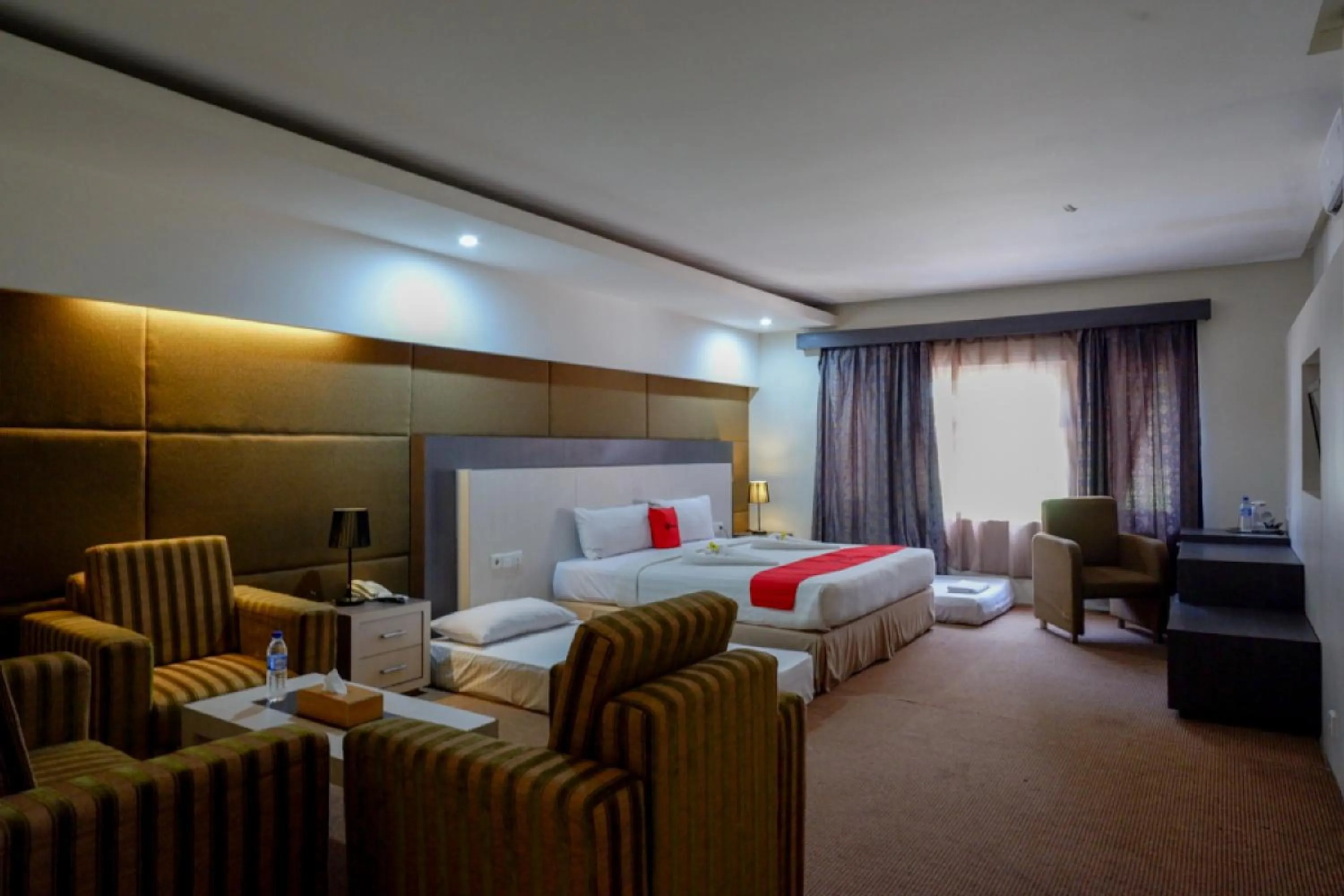 Bedroom, Bed in RedDoorz Plus near Hotel Benua Kendari