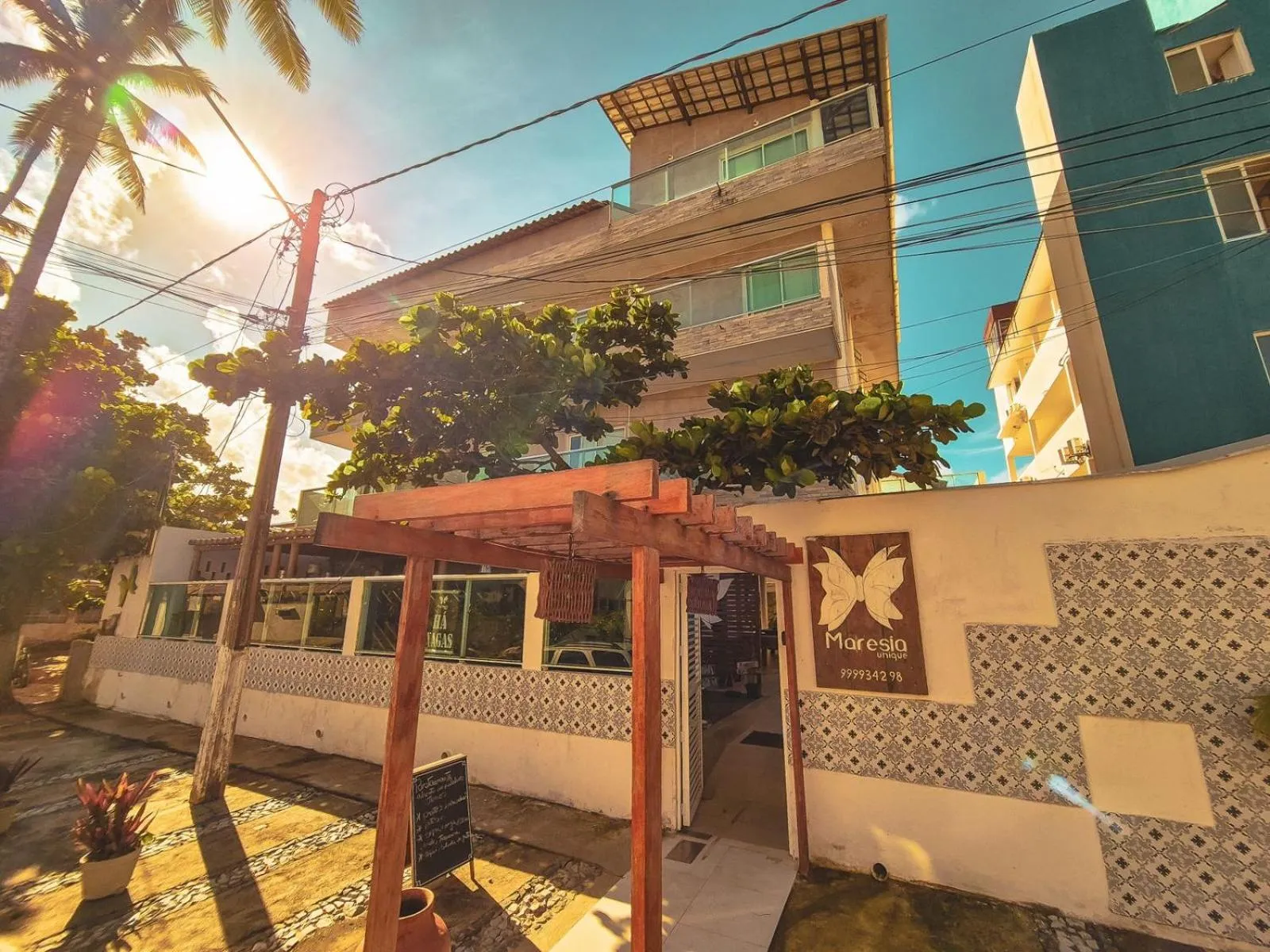 Facade/entrance in Pousada Maresia Unique Beira Mar