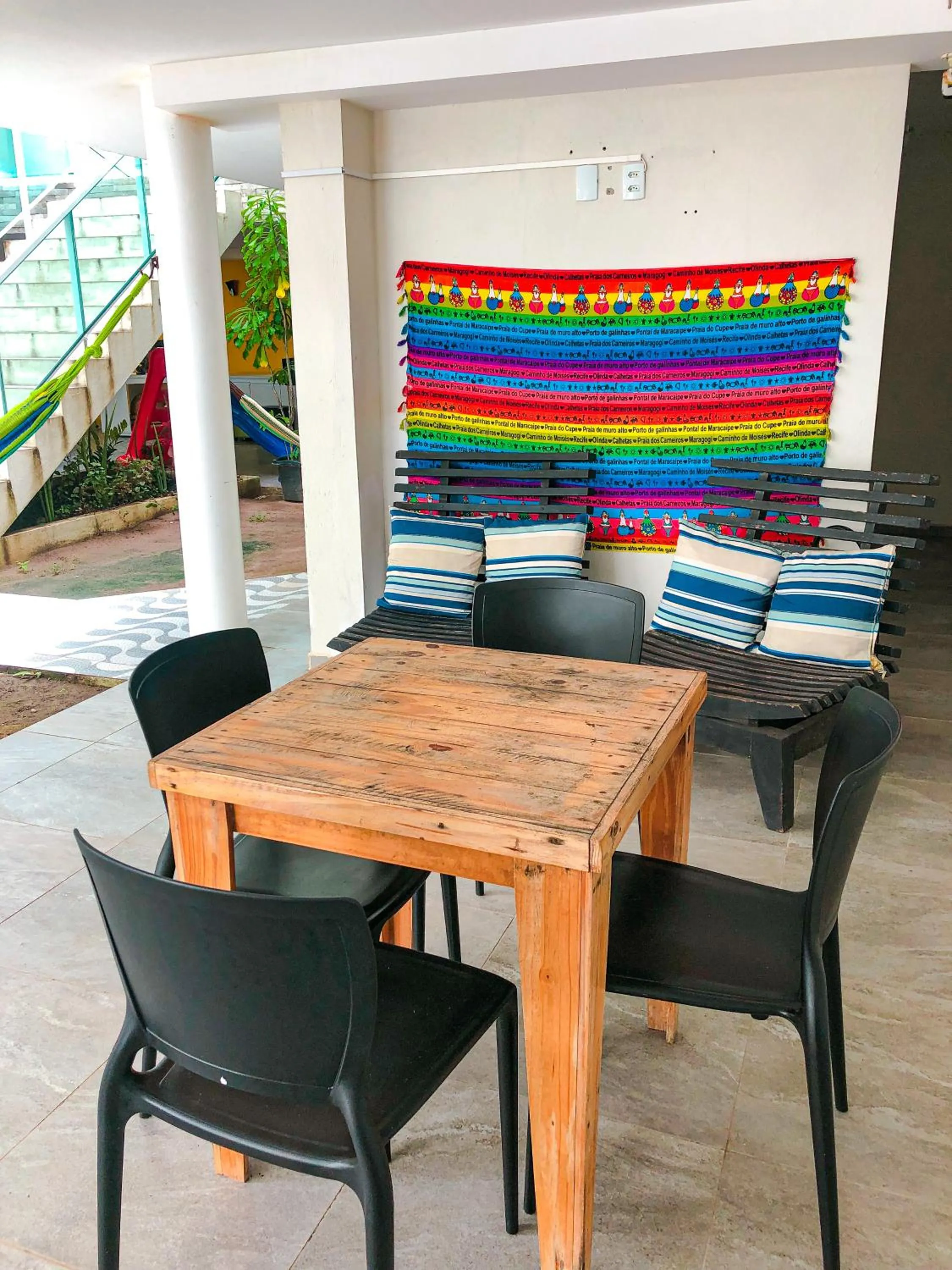 Seating area in Pousada Maresia Unique Beira Mar