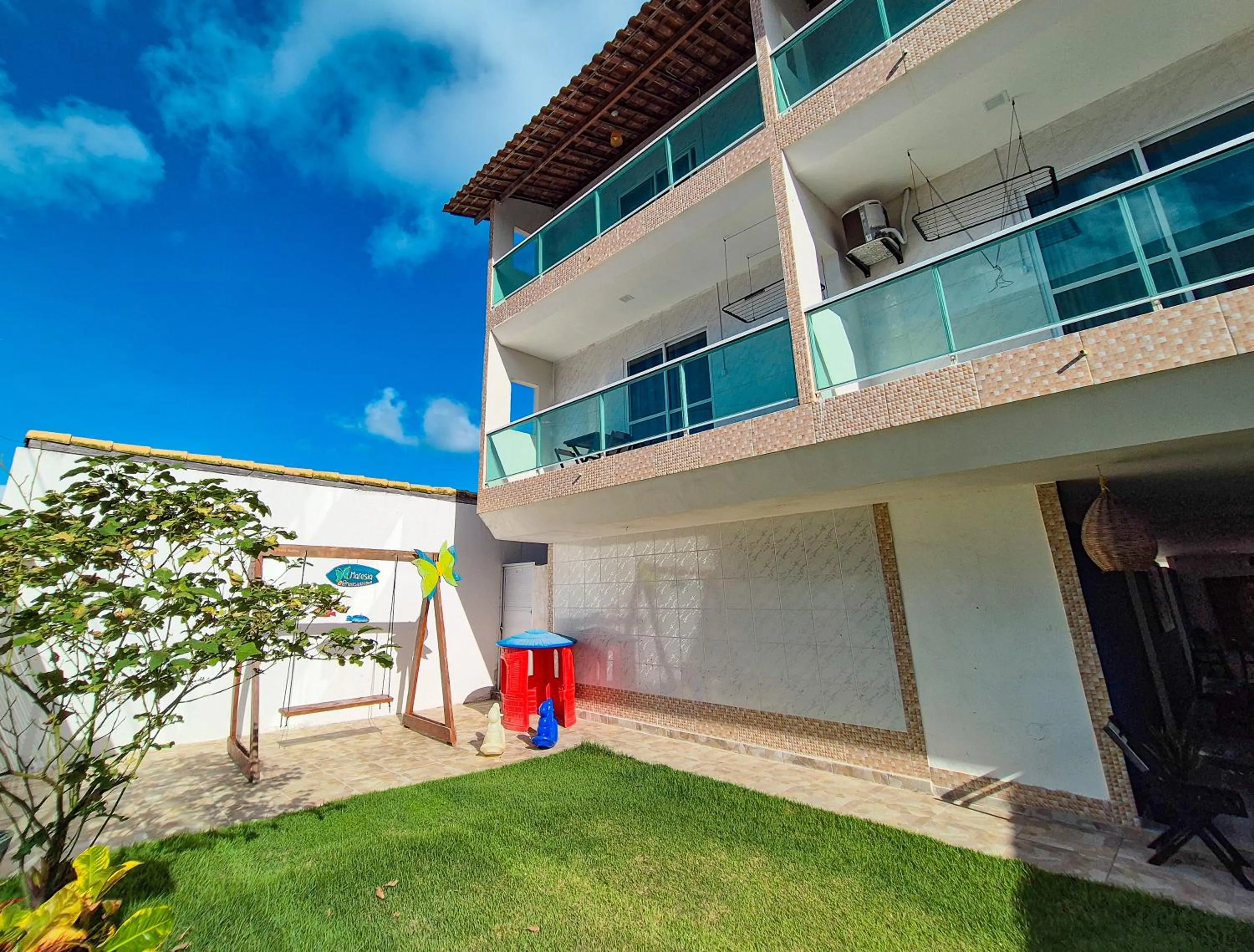 Patio in Pousada Maresia Unique Beira Mar