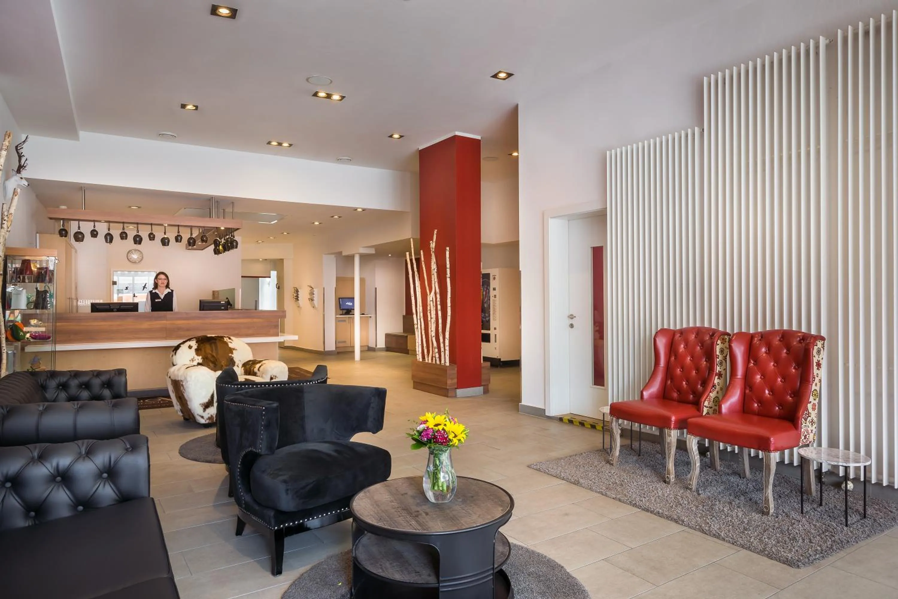 Lobby or reception in Sure Hotel by Best Western Muenchen Hauptbahnhof
