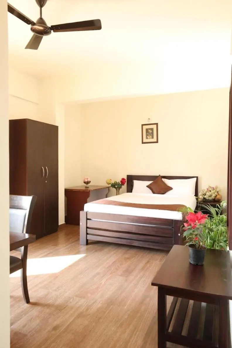 Bed in Hotel Coffee Bean