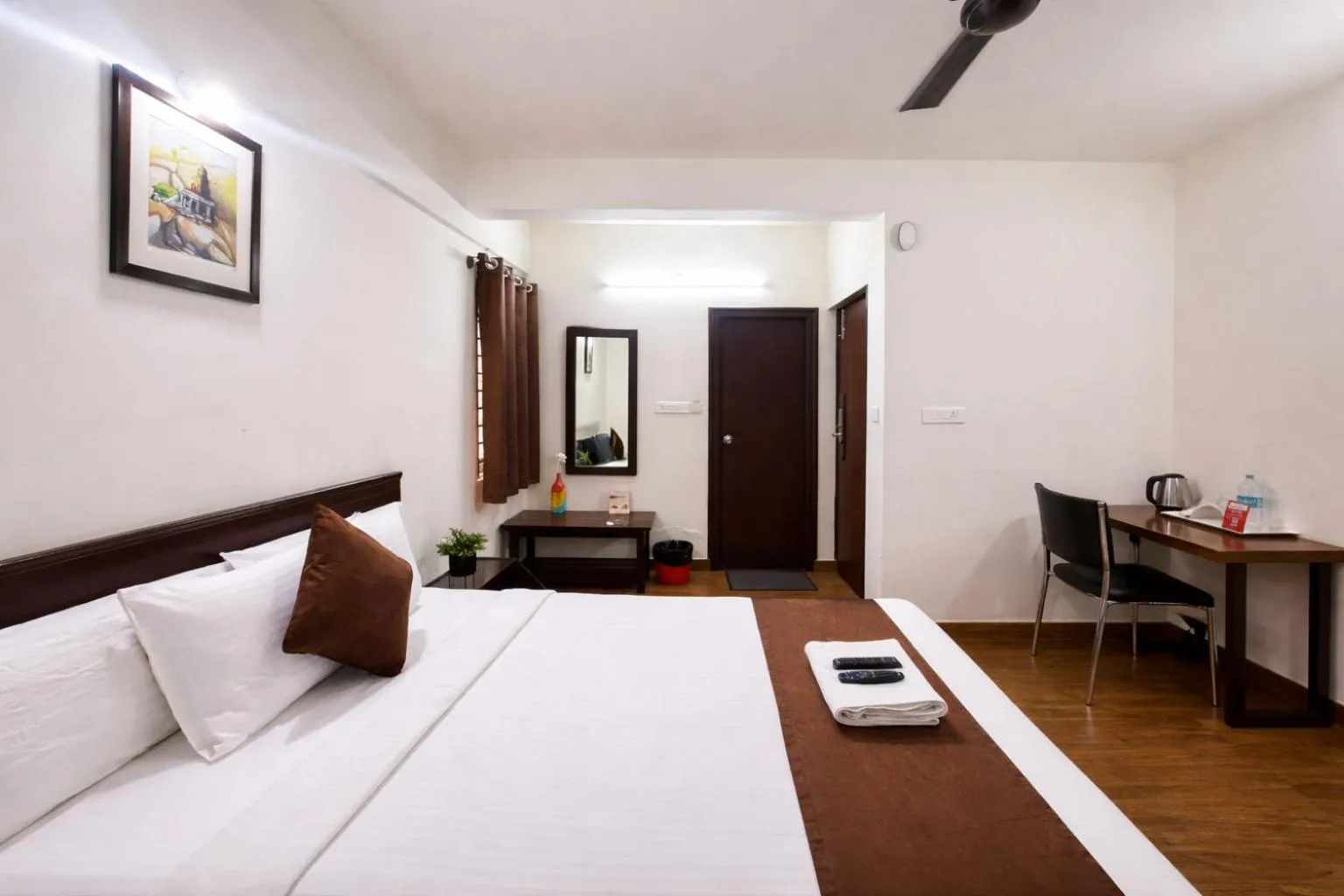 Bed in Coffee Bean Inn