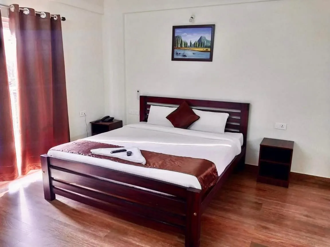 Bed in Hotel Coffee Bean