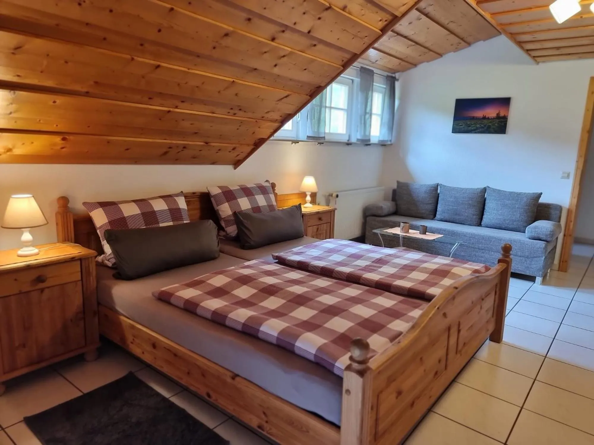 Bedroom, Bed in Ehrenmättlehof Faißt