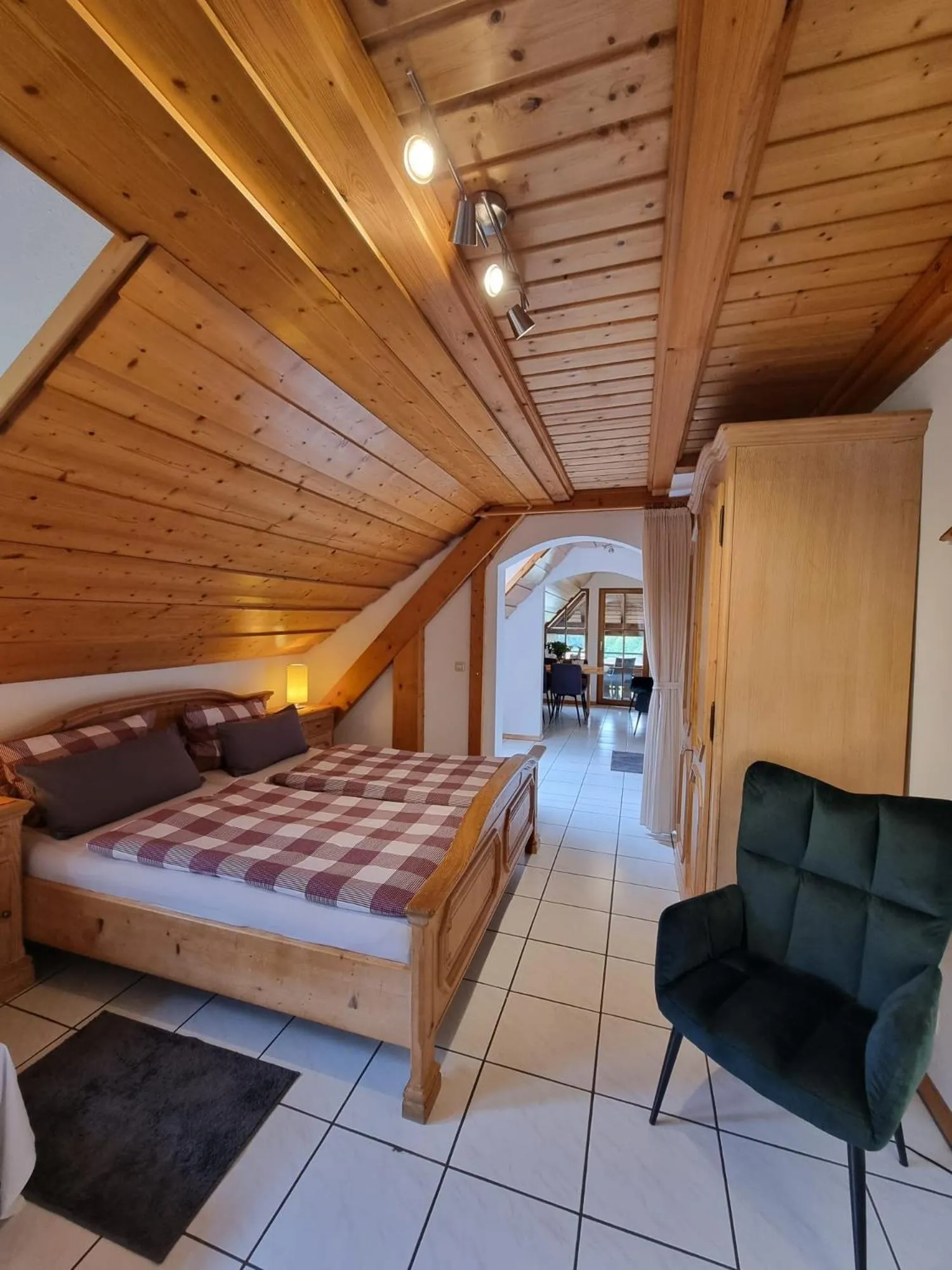 Bedroom, Bed in Ehrenmättlehof Faißt