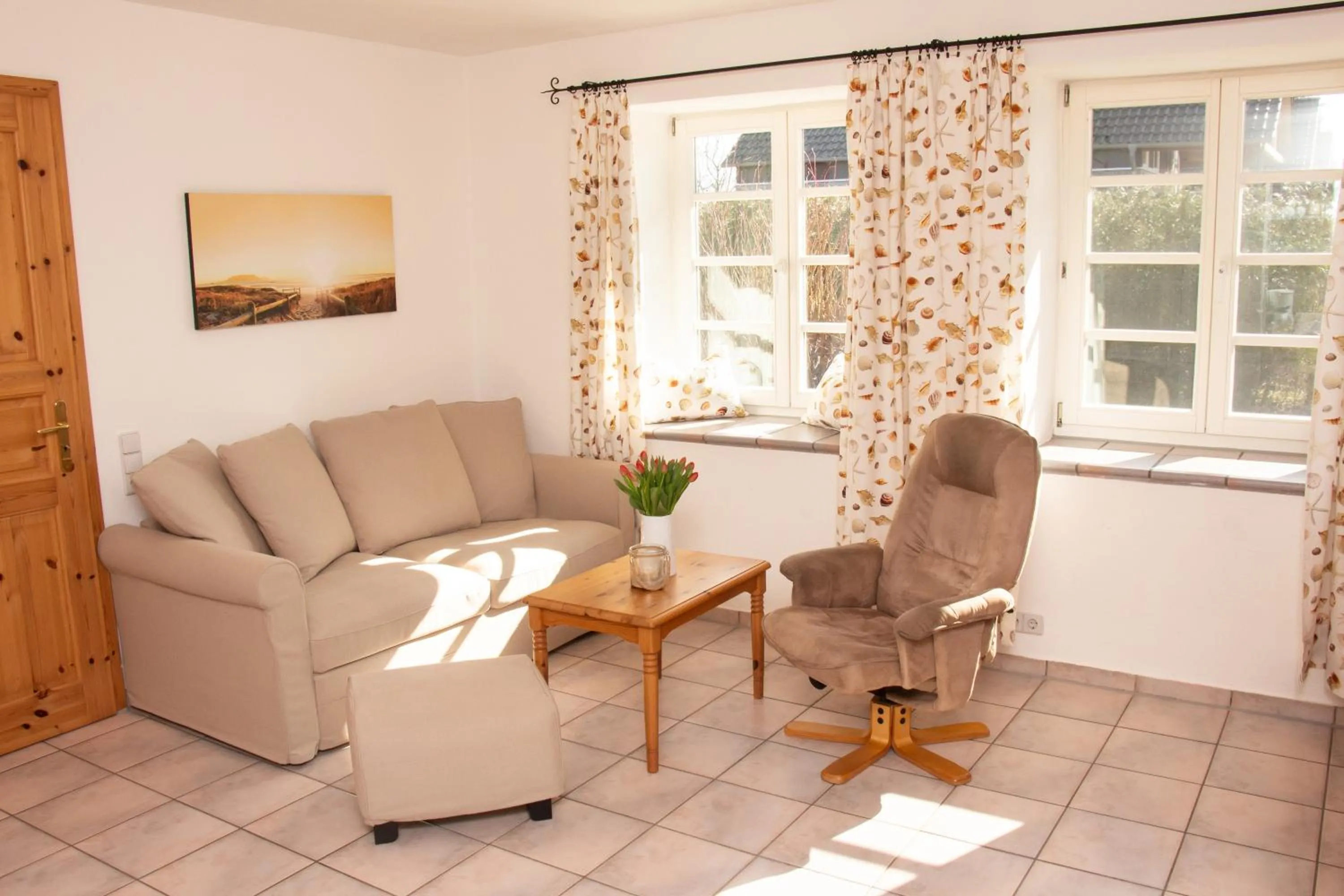 Living room in Reet und Meer Beckerwitz