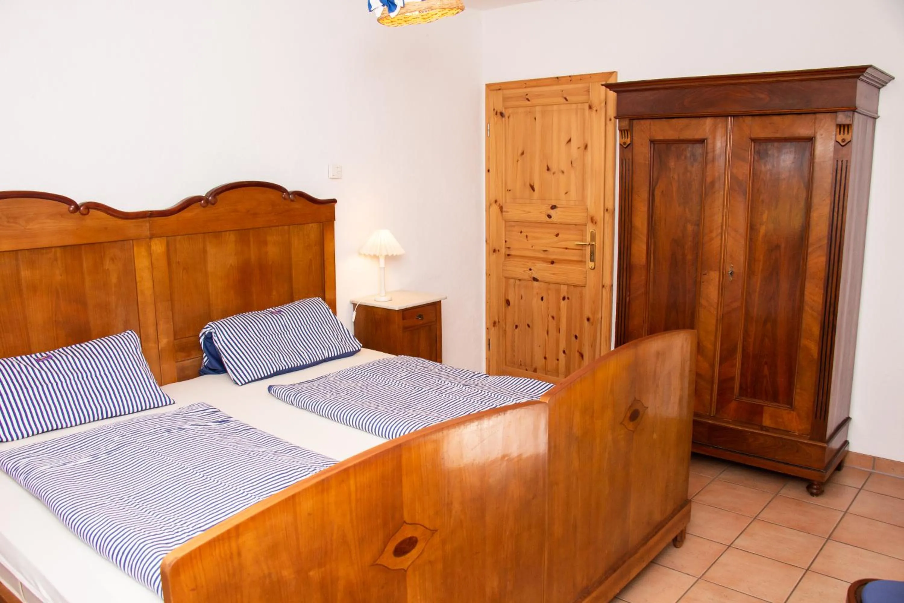 Bedroom, Bed in Reet und Meer Beckerwitz