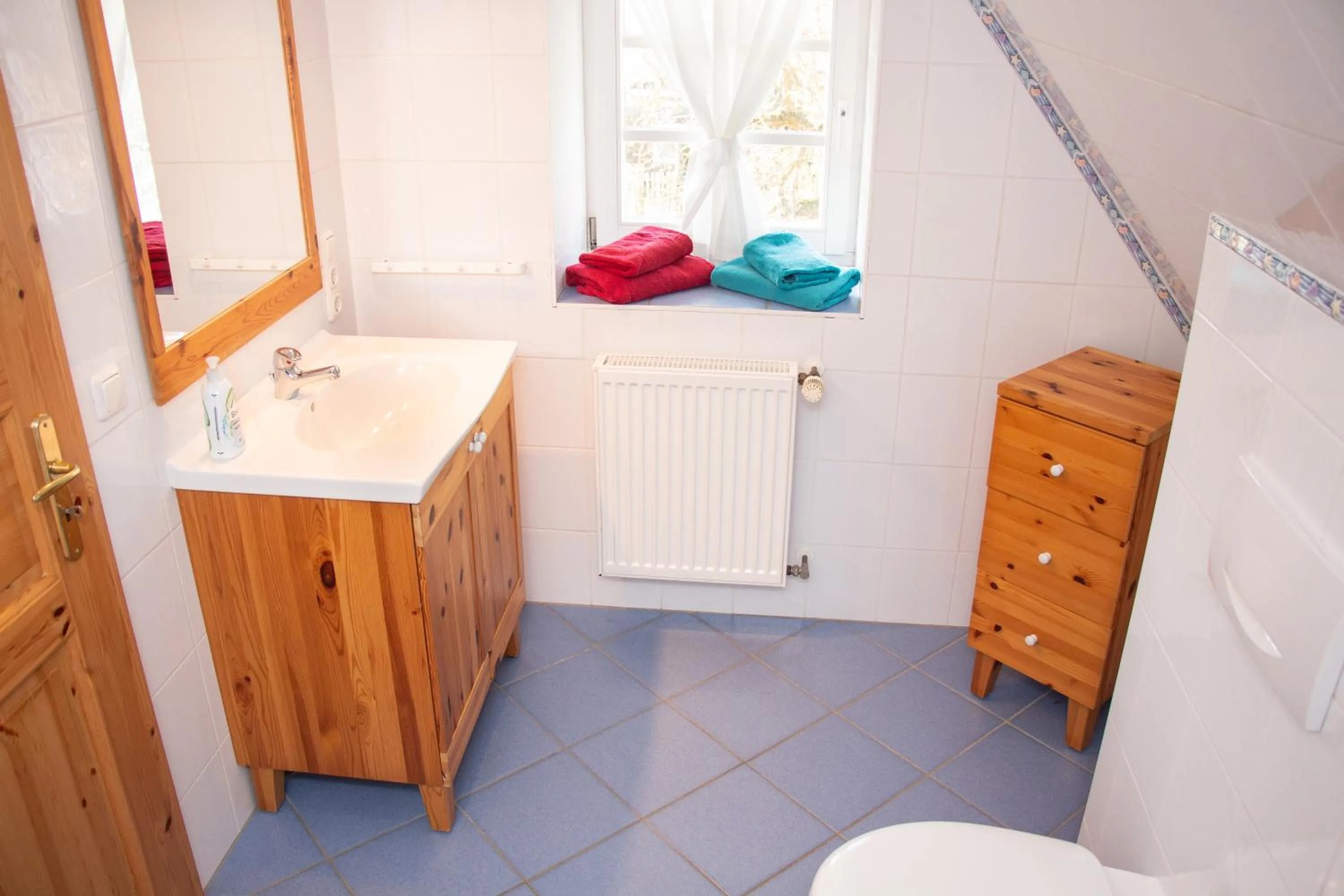 Bathroom in Reet und Meer Beckerwitz