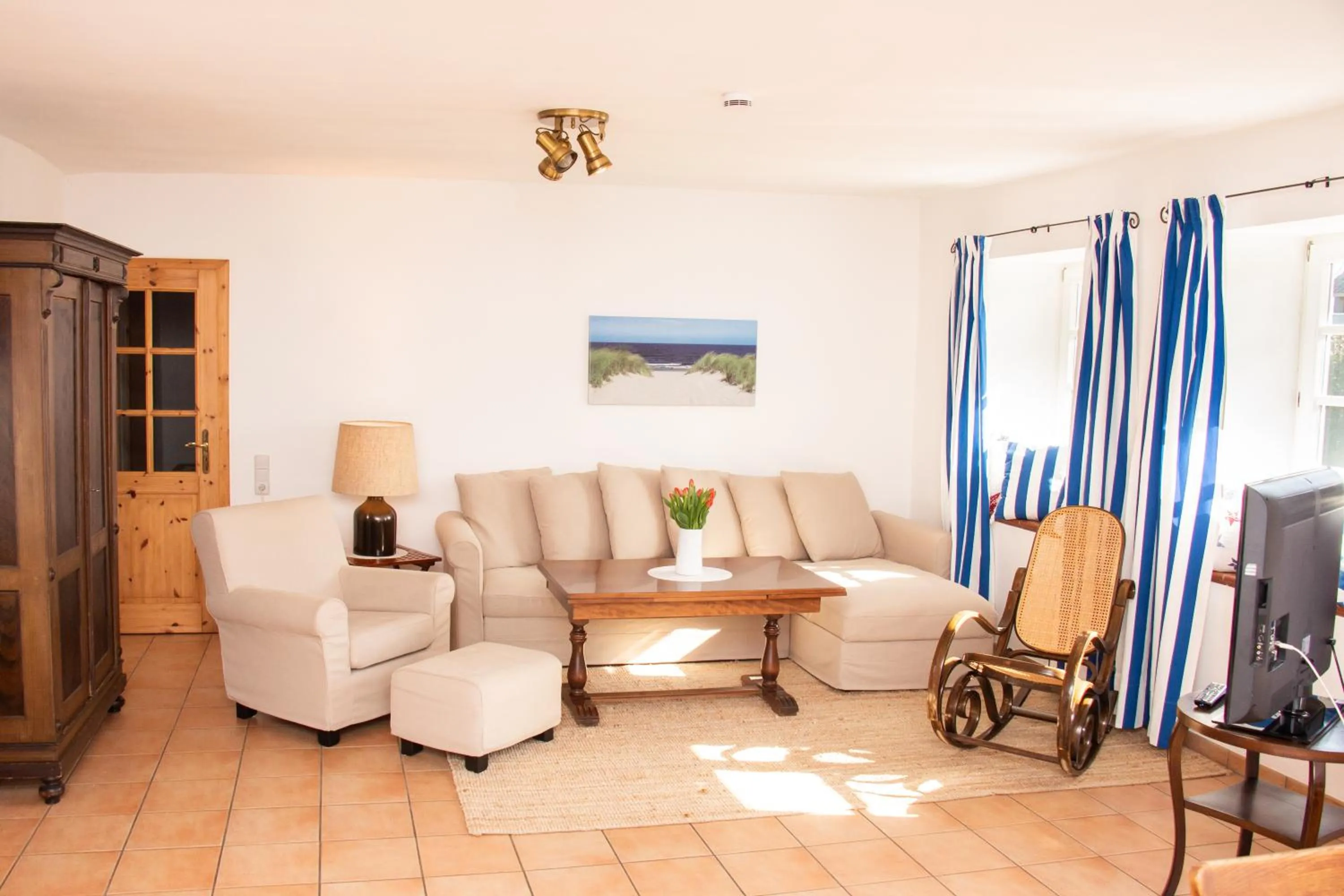 Living room in Reet und Meer Beckerwitz