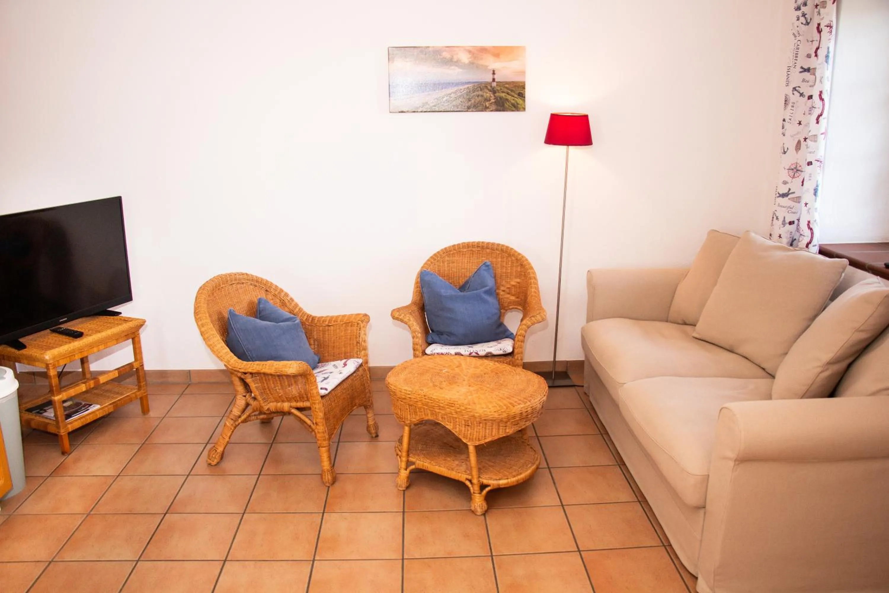 Living room in Reet und Meer Beckerwitz