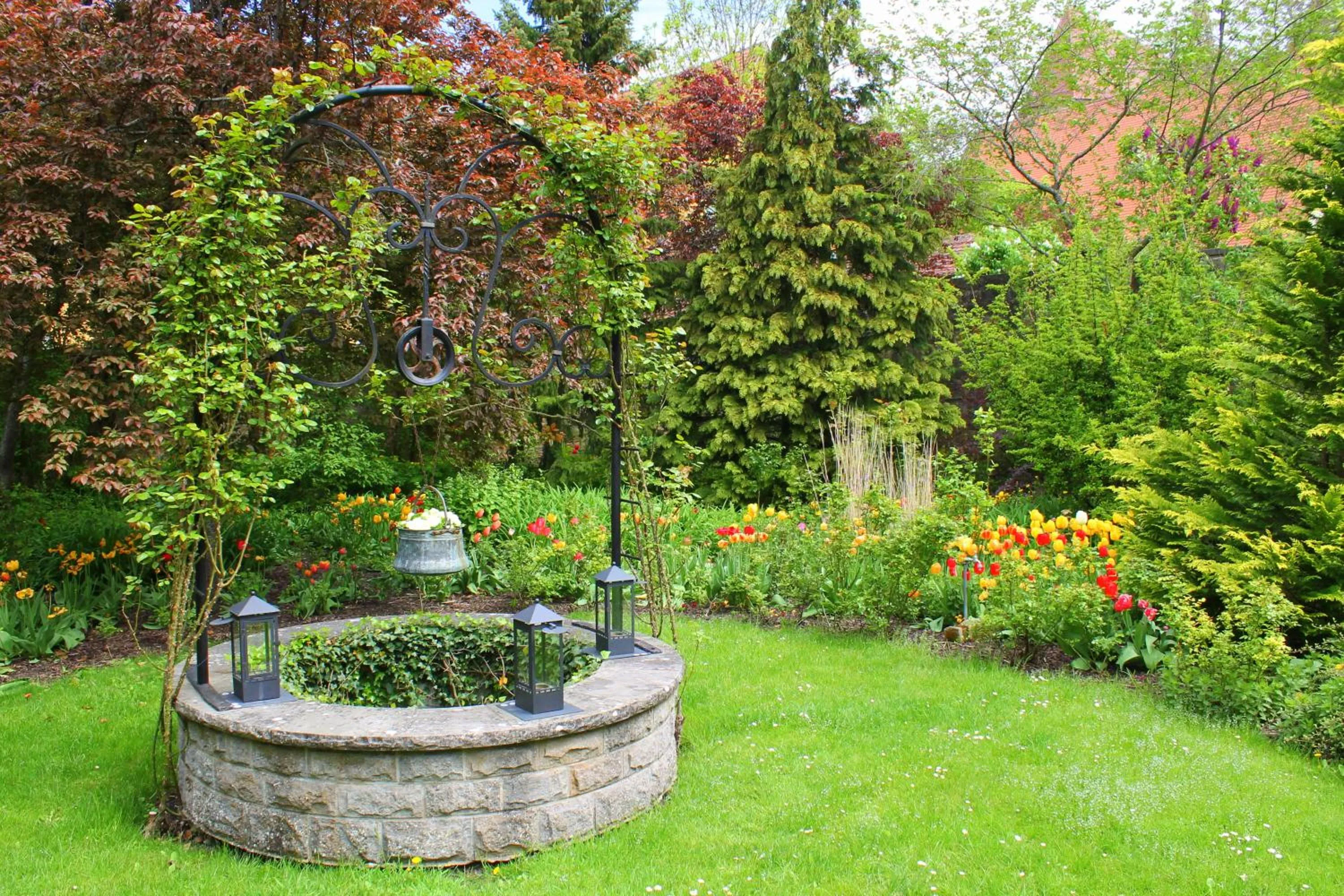 Garden view in Hotel BurgGartenpalais