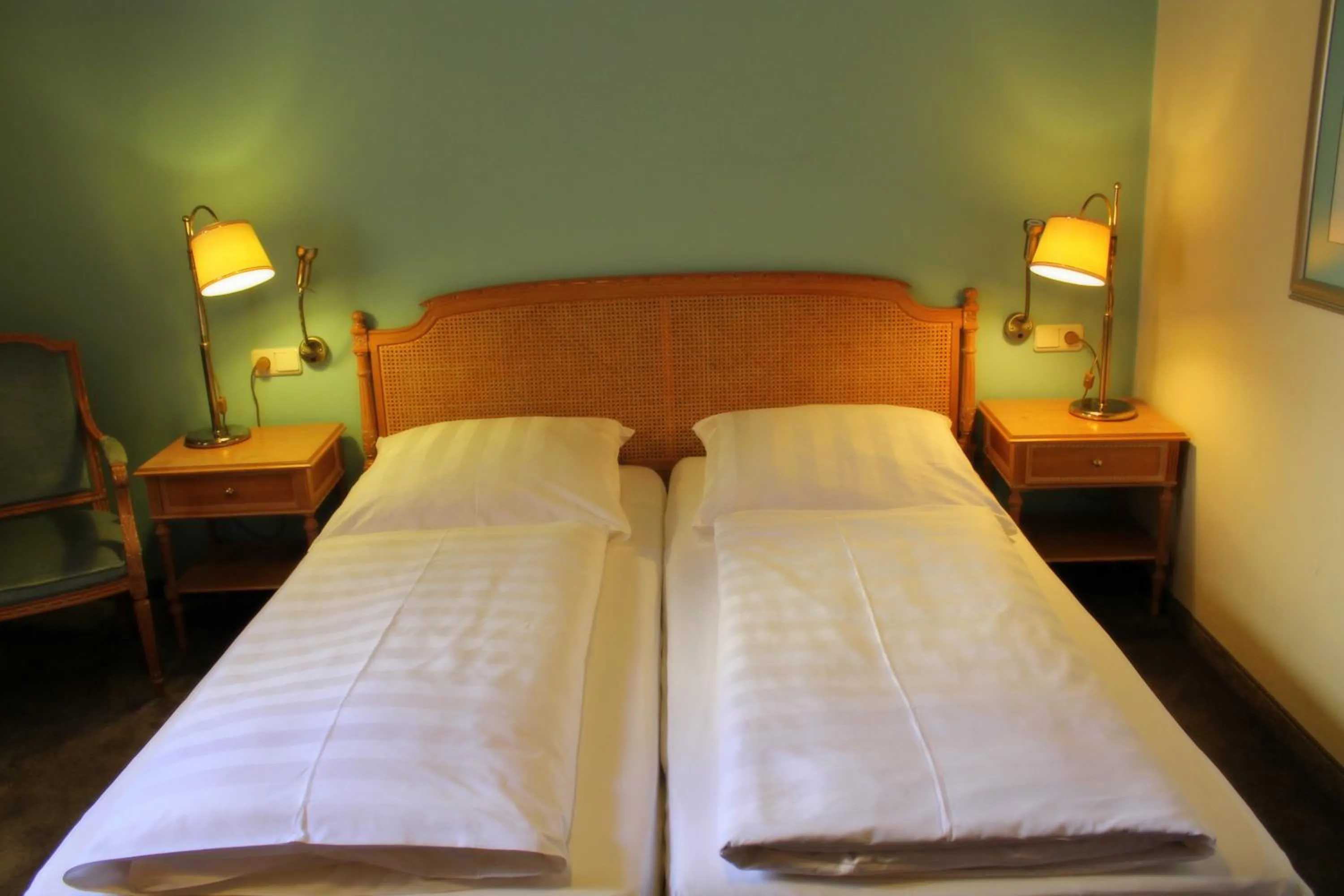 Bed in Hotel BurgGartenpalais