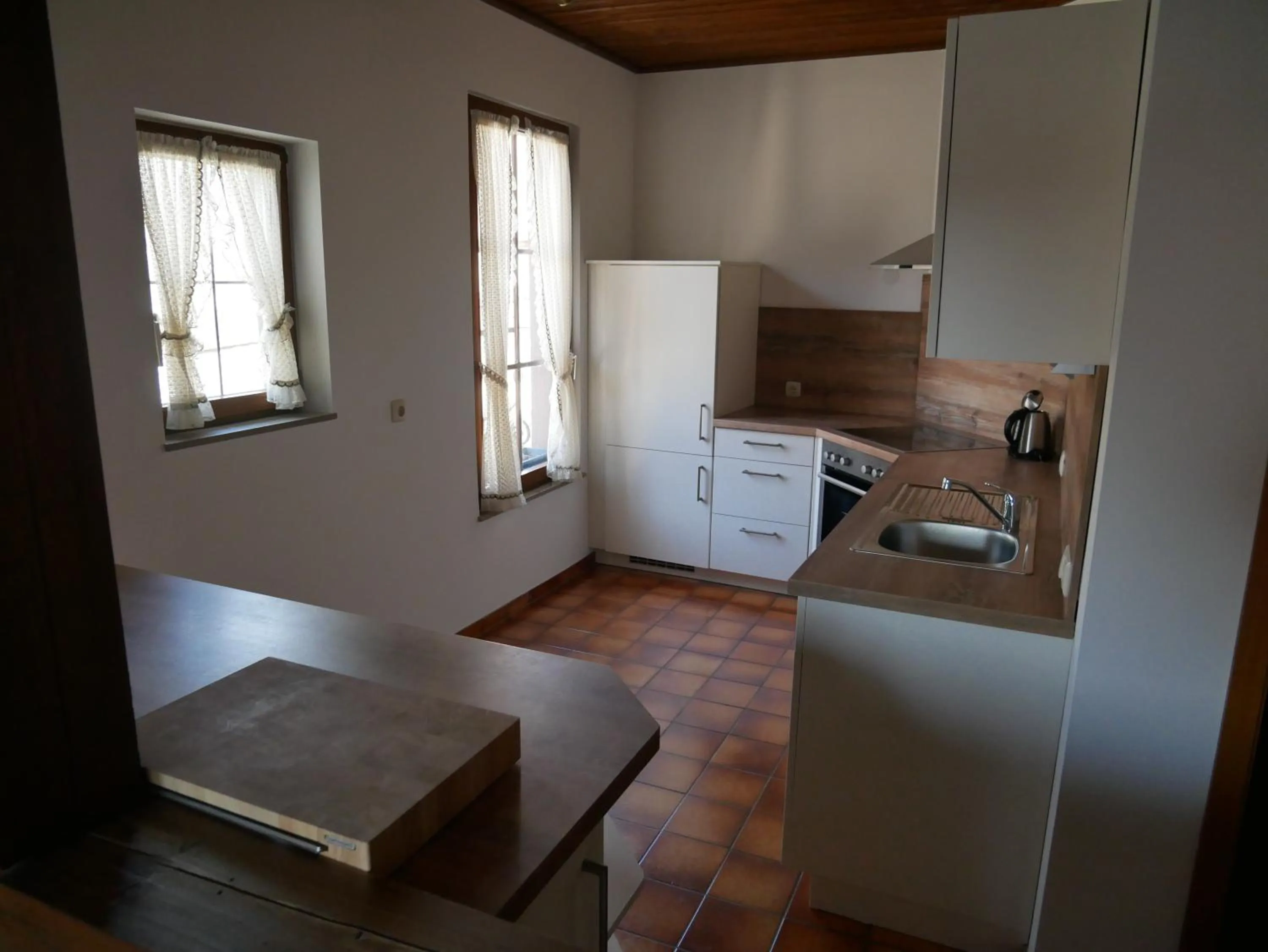 Kitchen or kitchenette in Hotel BurgGartenpalais