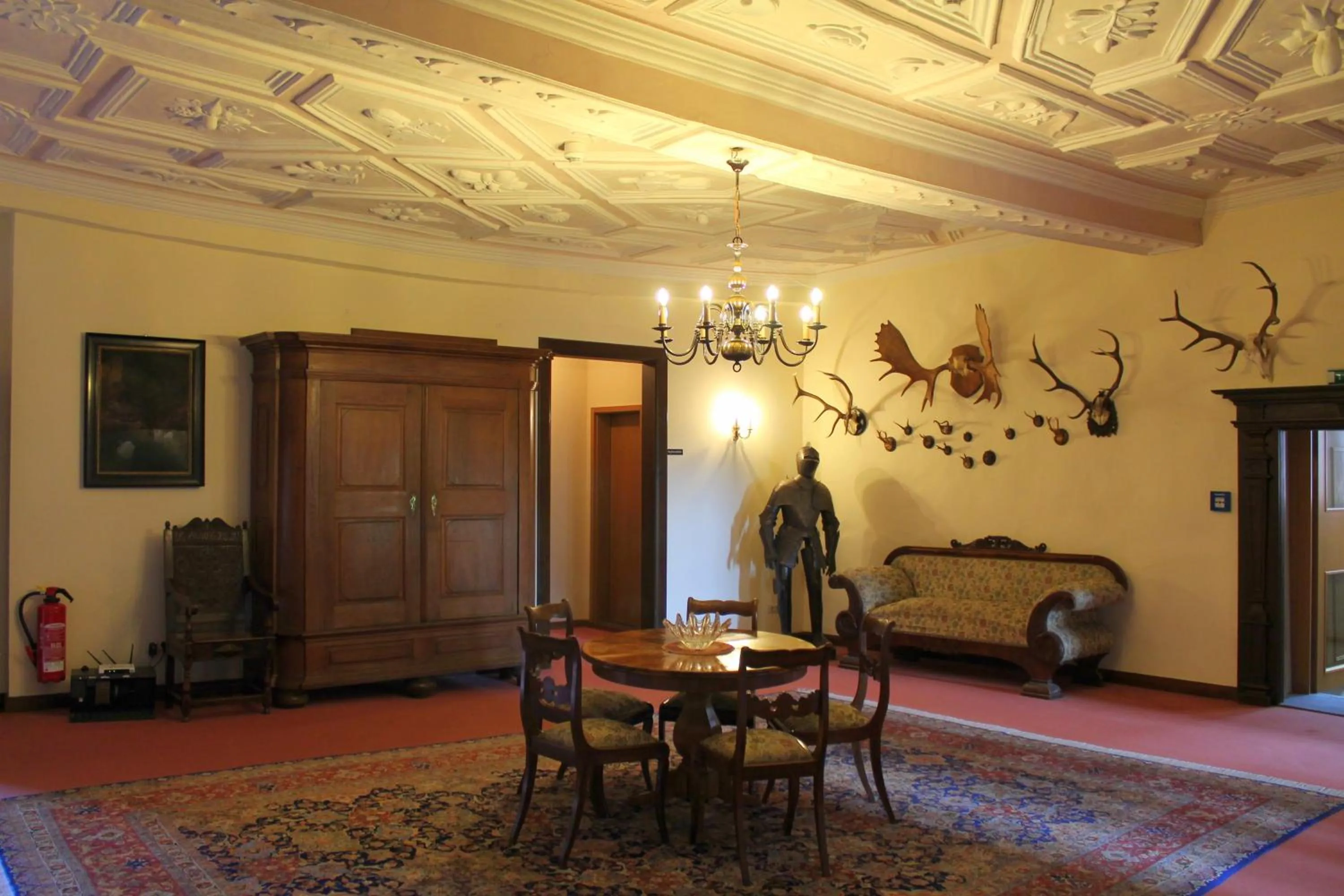 Decorative detail in Hotel BurgGartenpalais