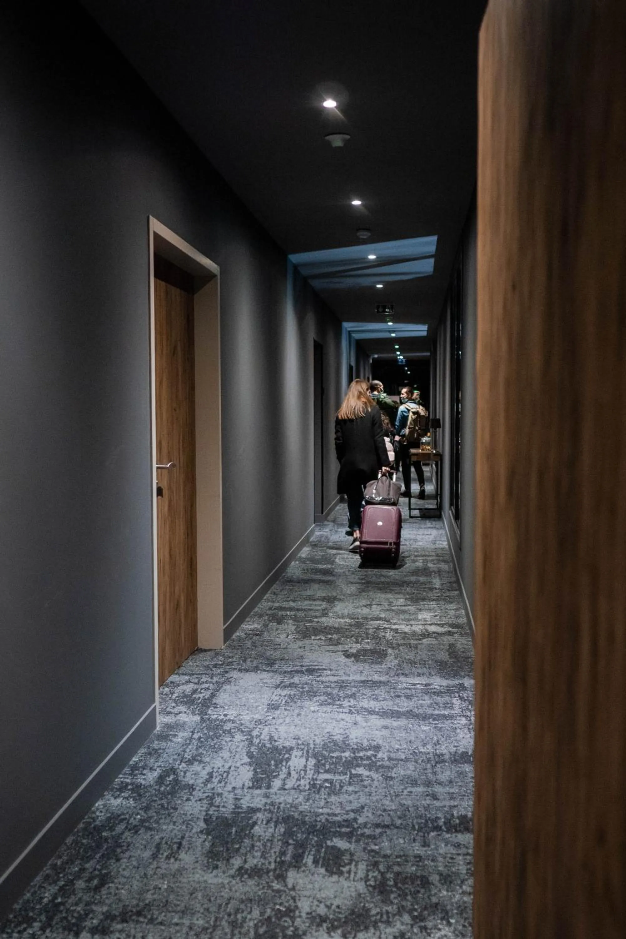 Lobby or reception in Hôtel & Restaurant La maison des blés
