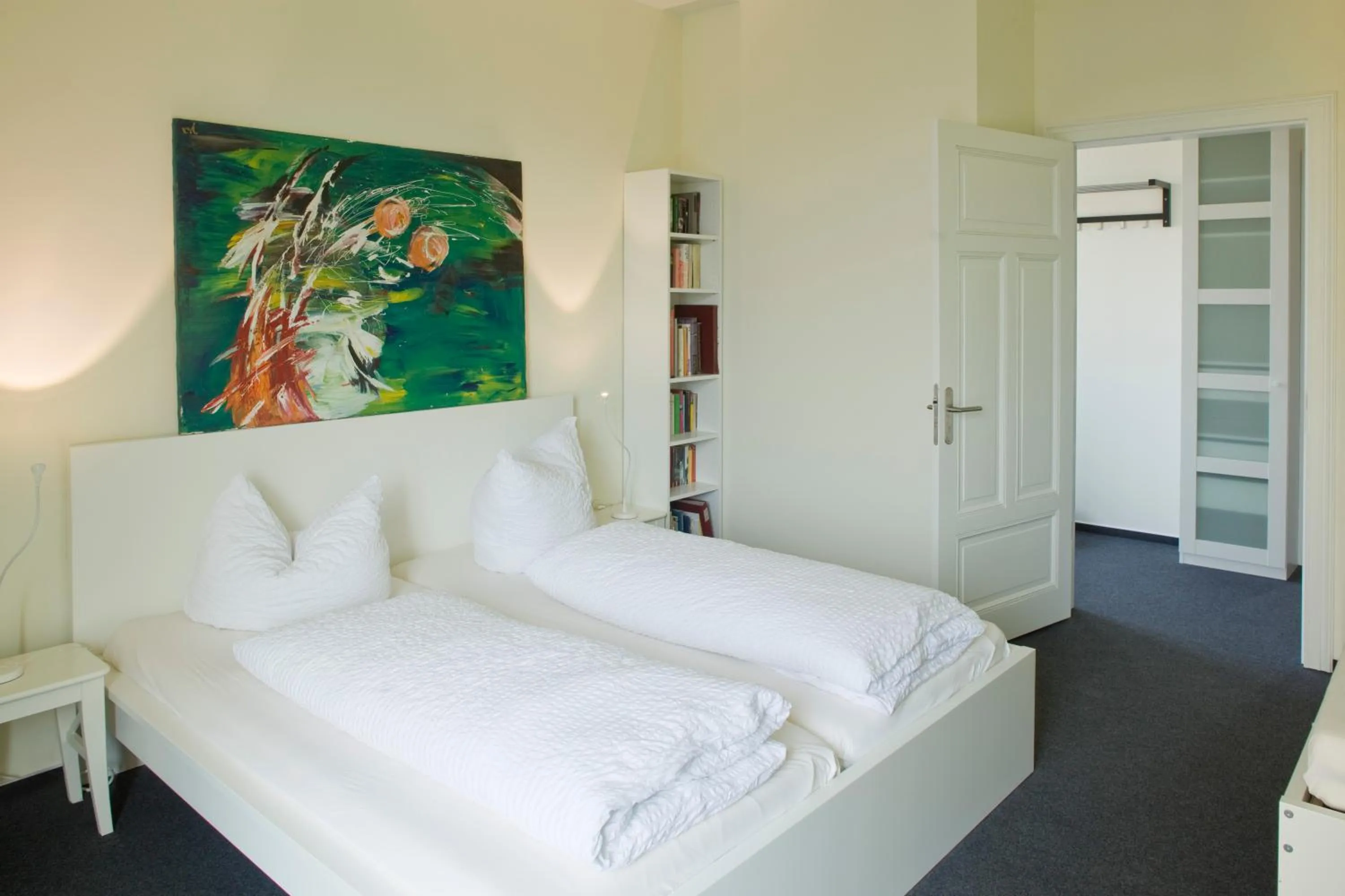 Bedroom, Bed in Kulturgasthof Alte Reederei