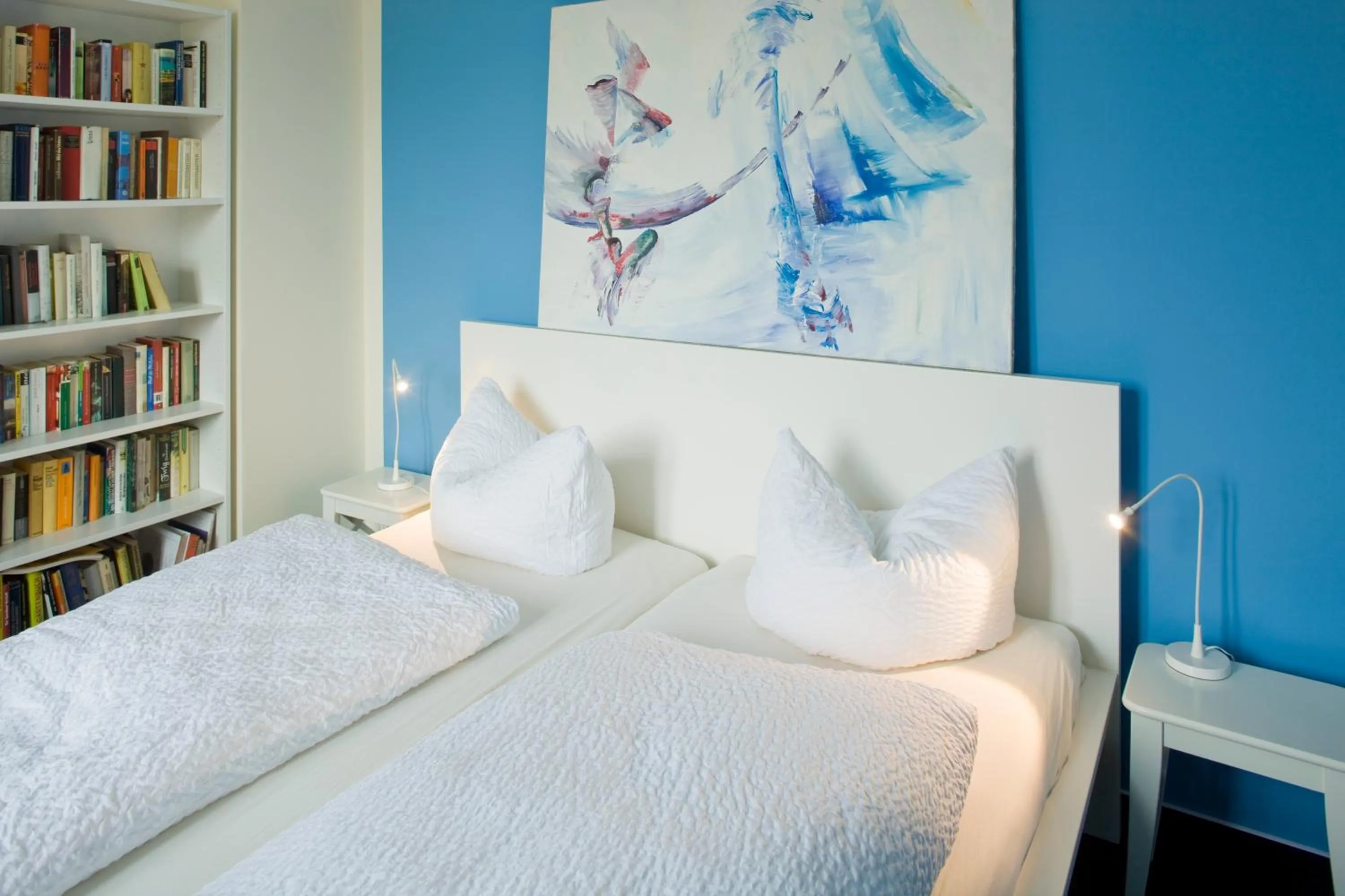 Bed in Kulturgasthof Alte Reederei