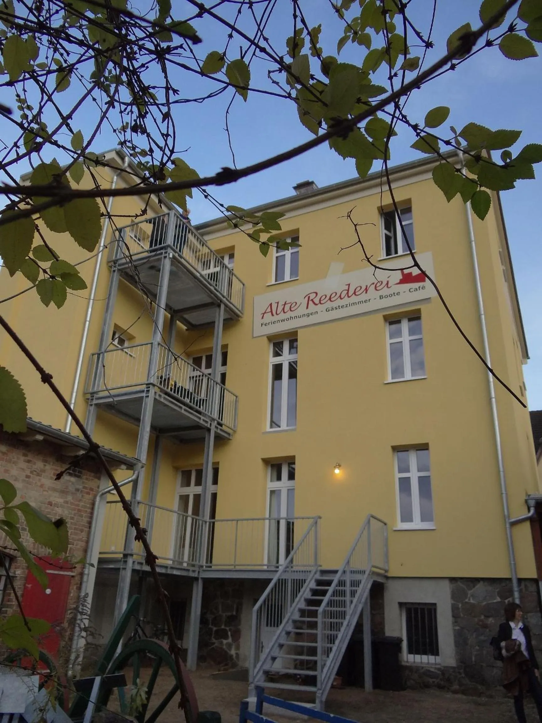 Property building in Kulturgasthof Alte Reederei