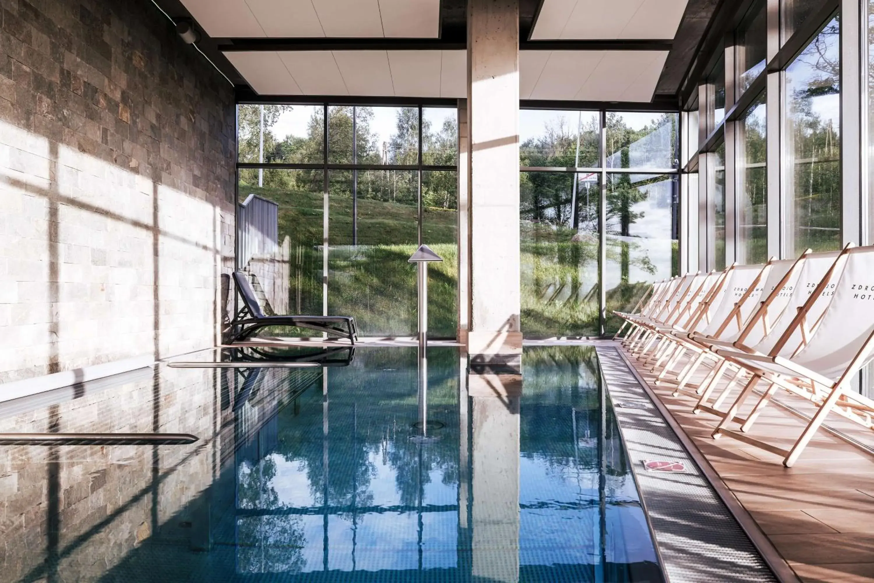 Pool view in Radisson Hotel Szklarska Poręba Pool view in Radisson Hotel Szklarska Poręba