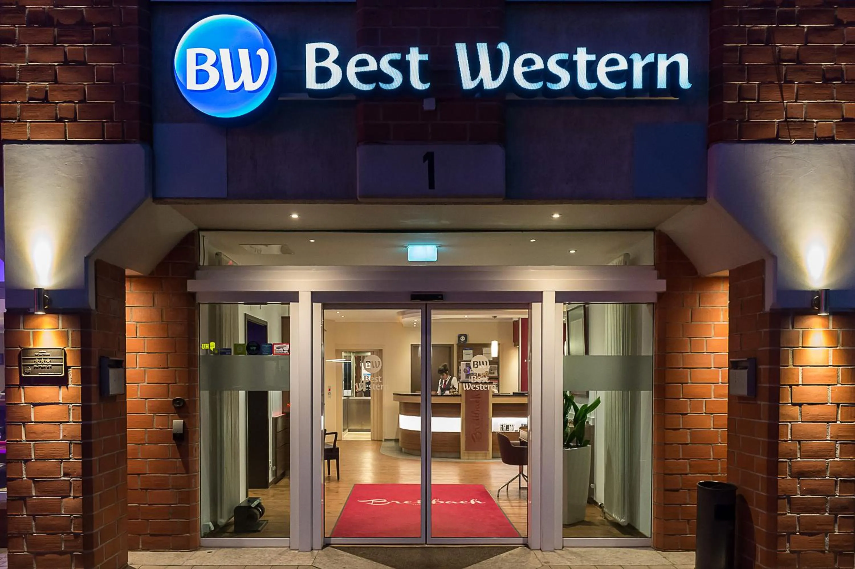Facade/entrance in Best Western Hotel Breitbach