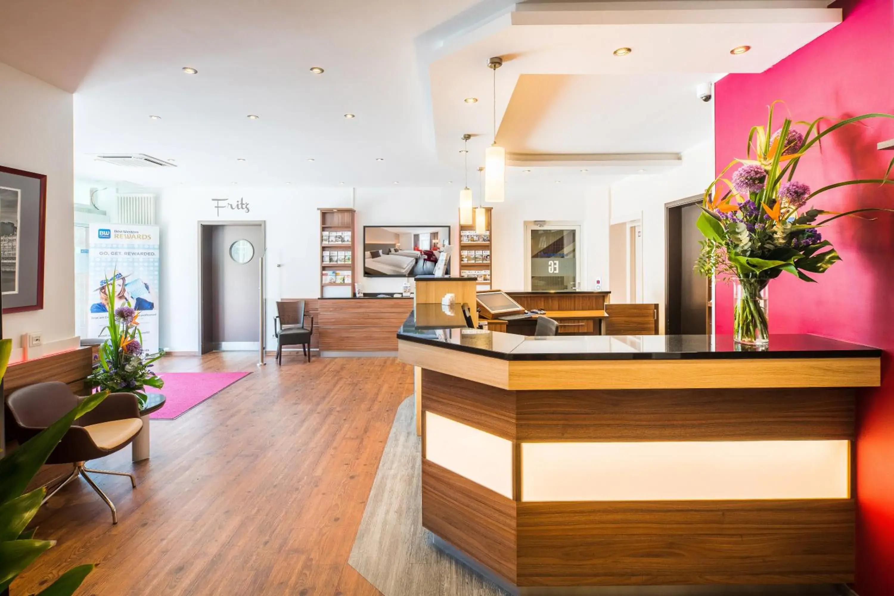 Lobby or reception in Best Western Hotel Breitbach Lobby or reception in Best Western Hotel Breitbach