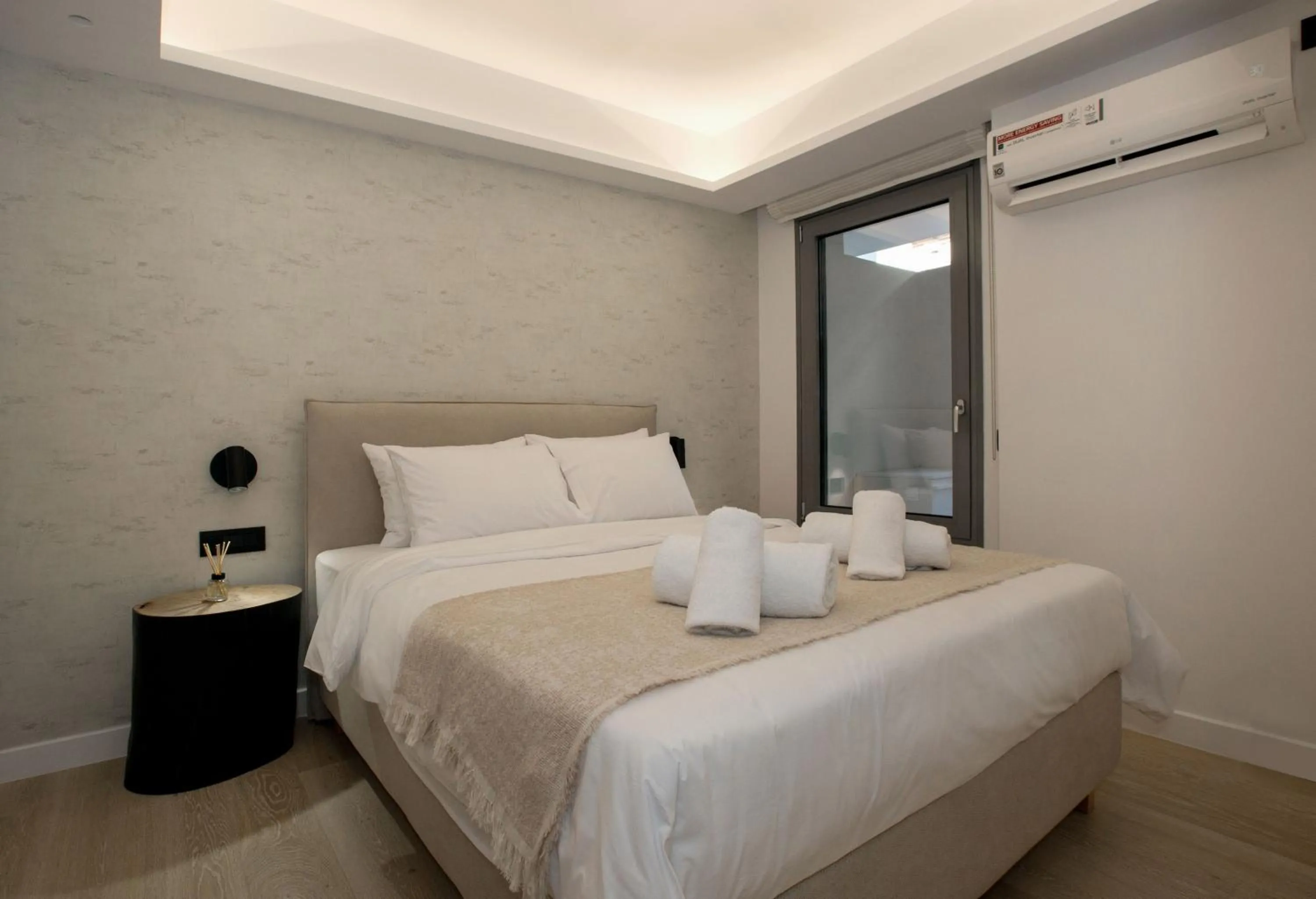 Bed in Acropolis Golden Suites by GHH
