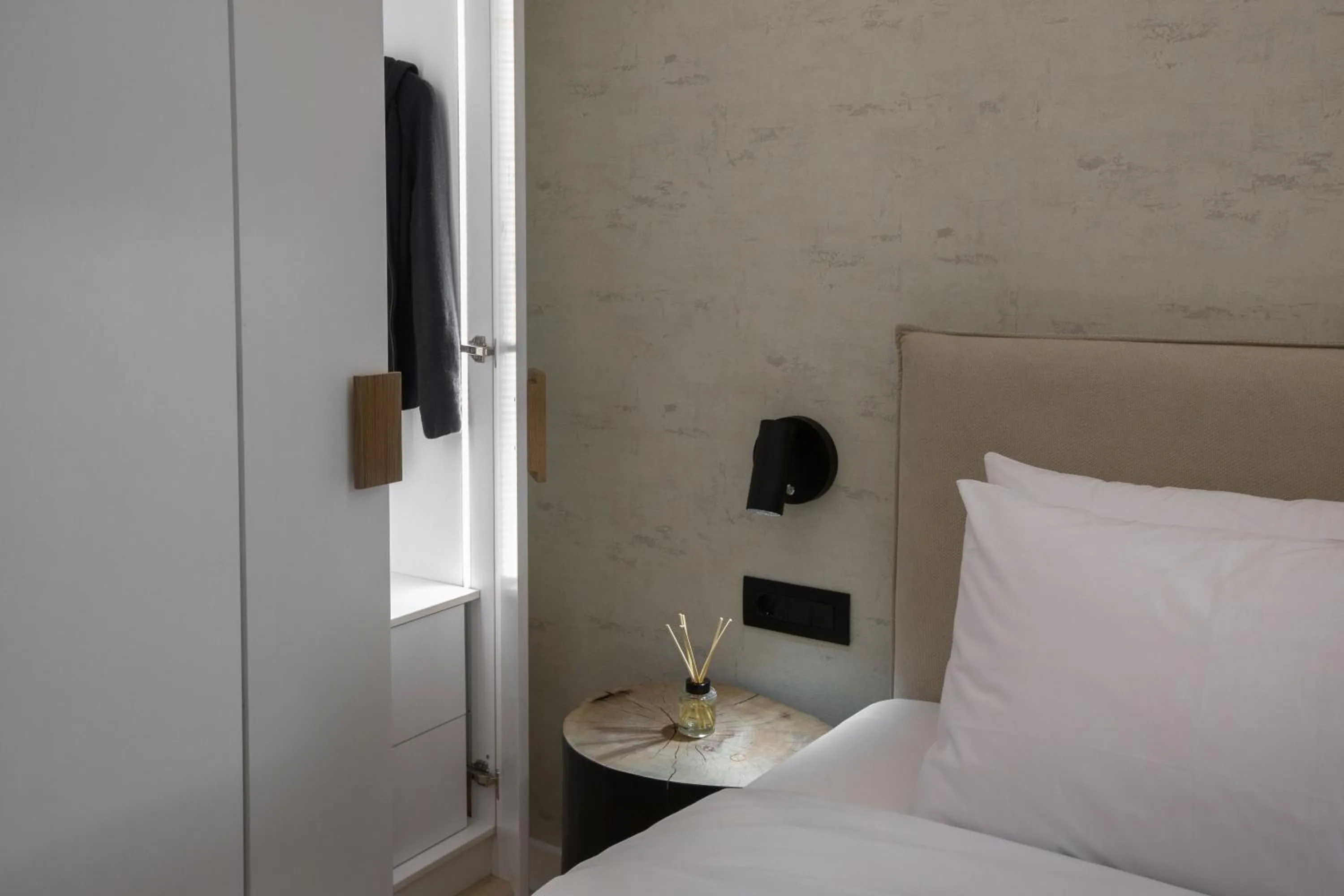 Bed in Acropolis Golden Suites by GHH
