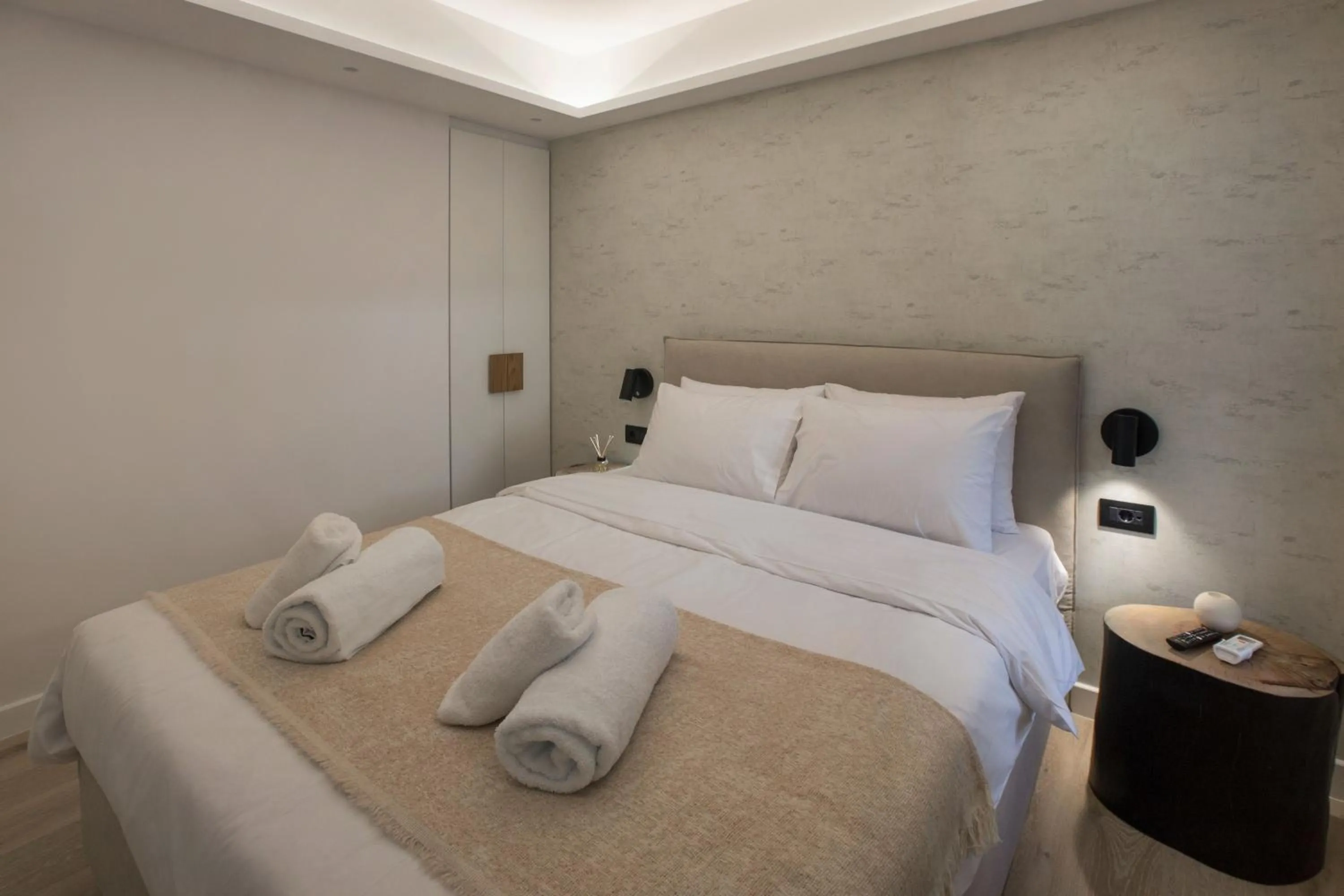 Bed in Acropolis Golden Suites by GHH