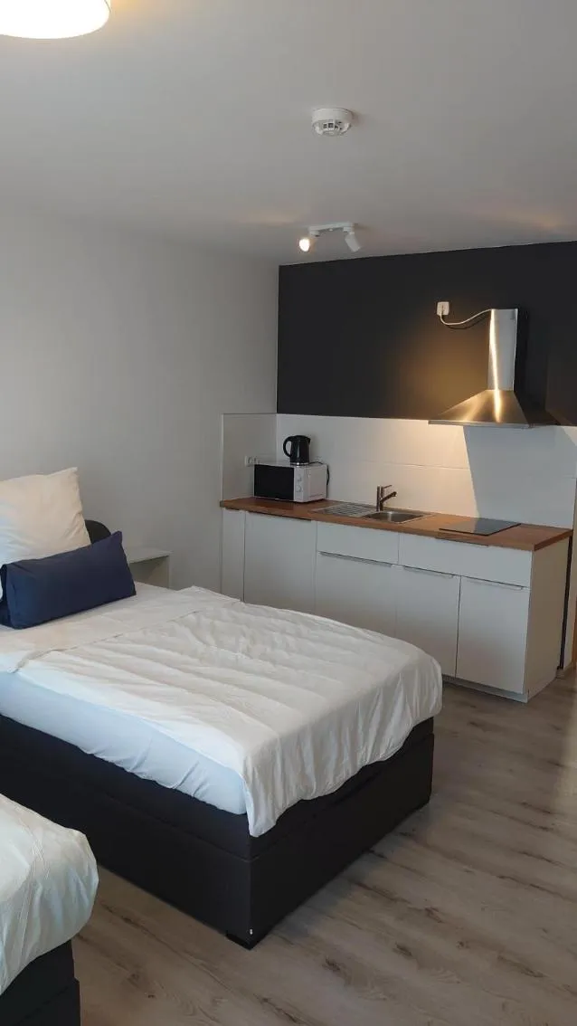 Bed in Maxim Apartments Mainz