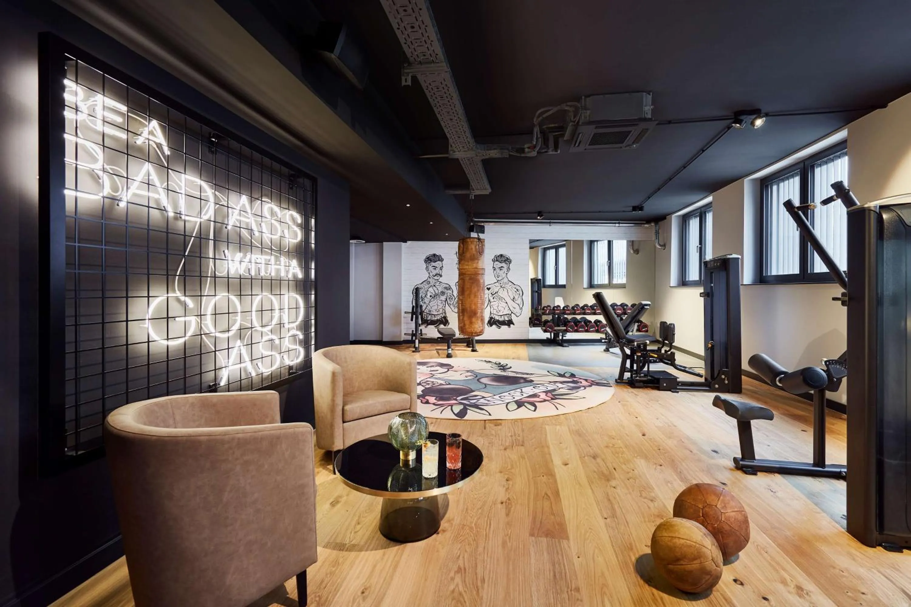 Fitness centre/facilities in Me and All Hotel Hanover, by Hyatt