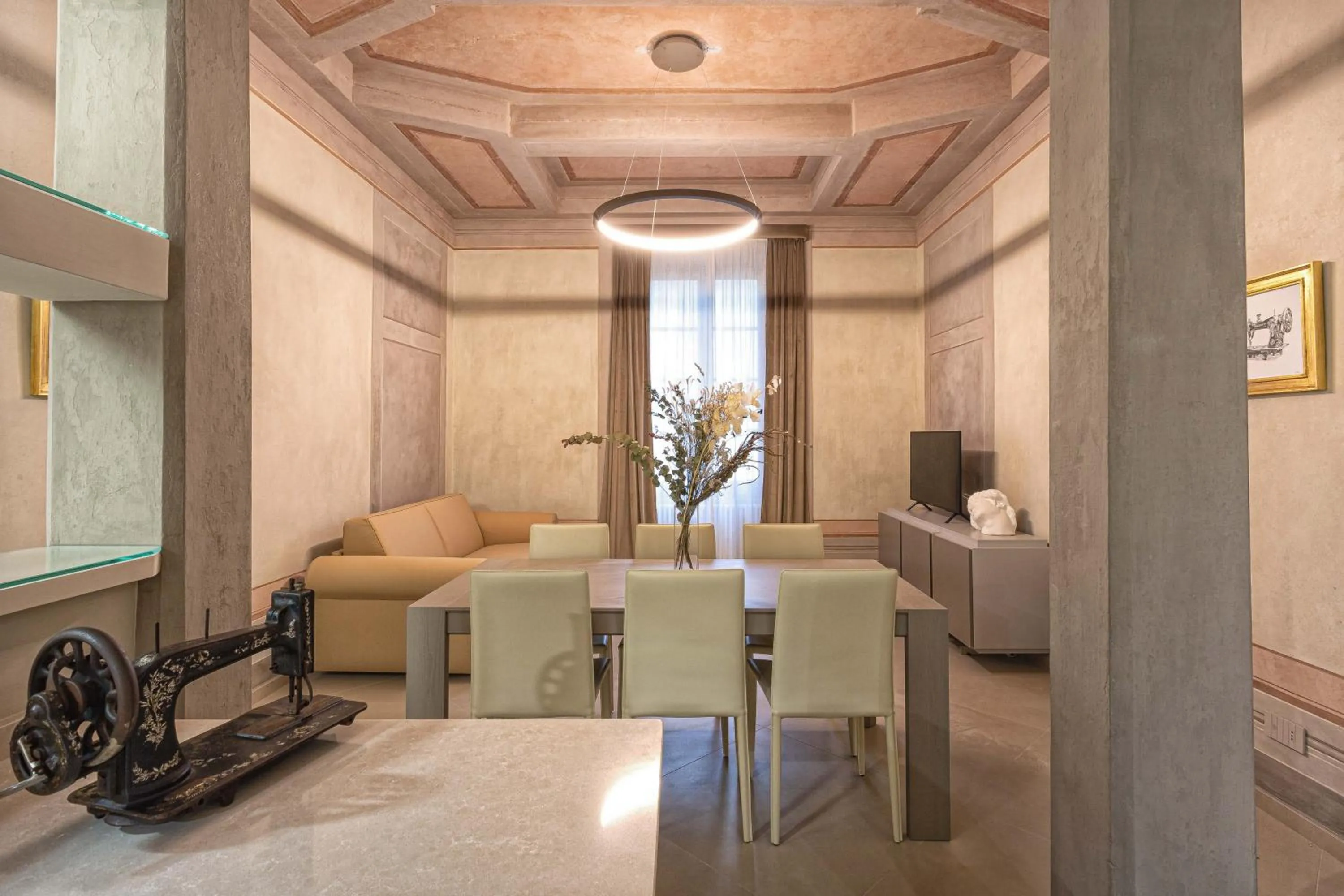 Living room in Casa del Sarto