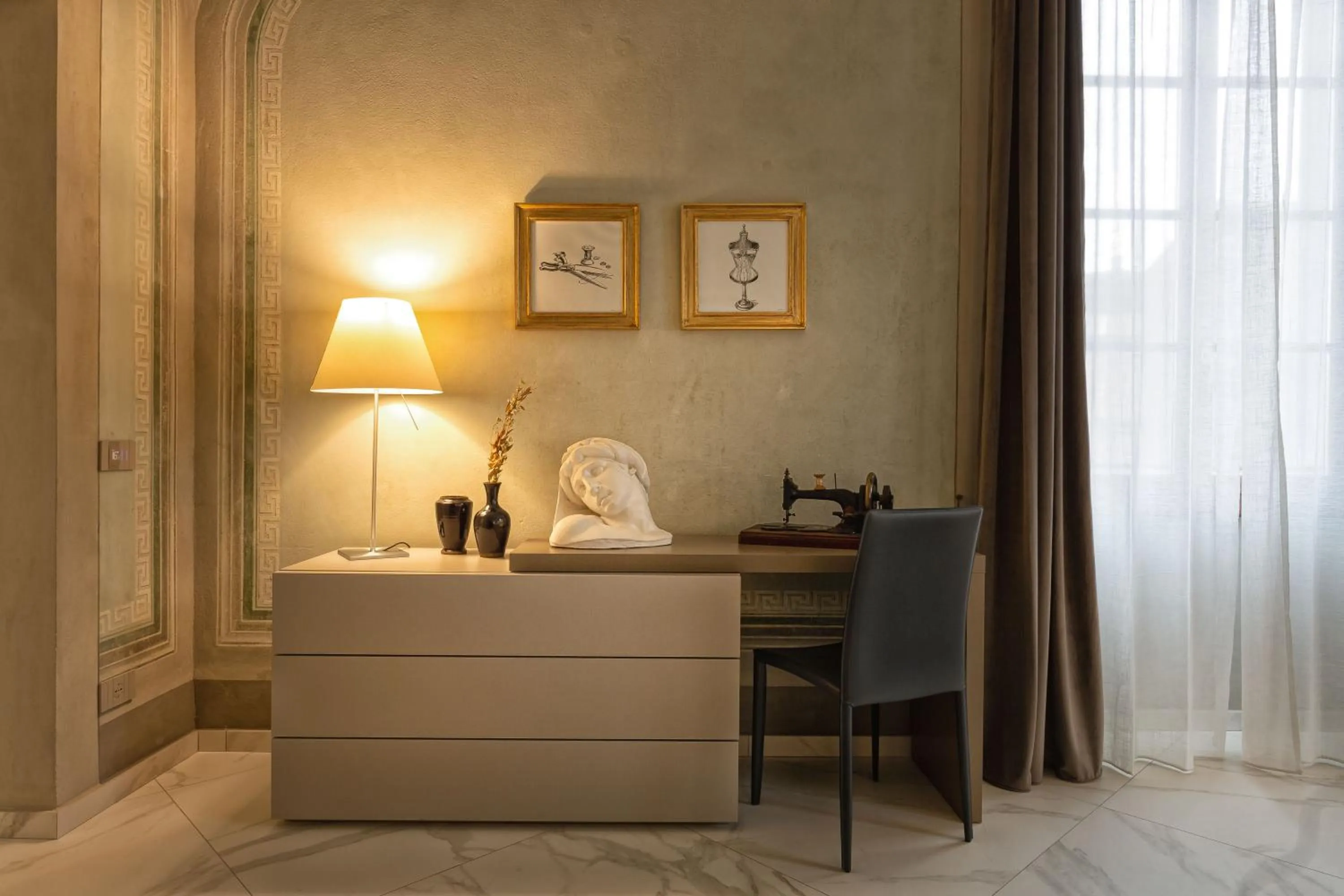 hair dresser, Bed in Casa del Sarto